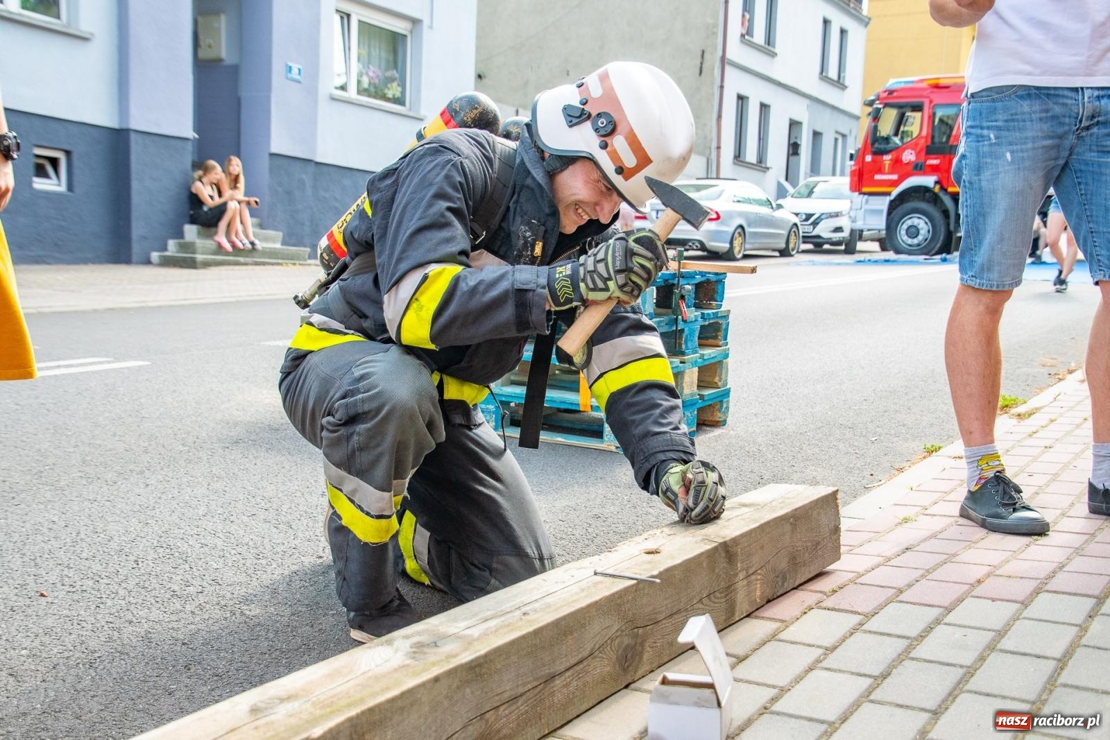 Zdjęcie w galerii na portalu naszraciborz.pl: Zawody Żelazny jak Strażak w Krzanowicach. Czesi na podium [FOTO i WIDEO] wiadomości z regionu