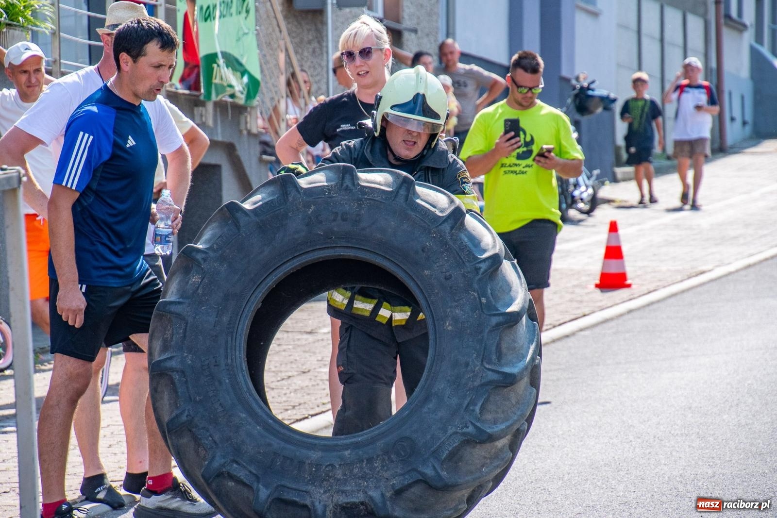 Zdjęcie w galerii na portalu naszraciborz.pl: Zawody Żelazny jak Strażak w Krzanowicach. Czesi na podium [FOTO i WIDEO] wiadomości z regionu