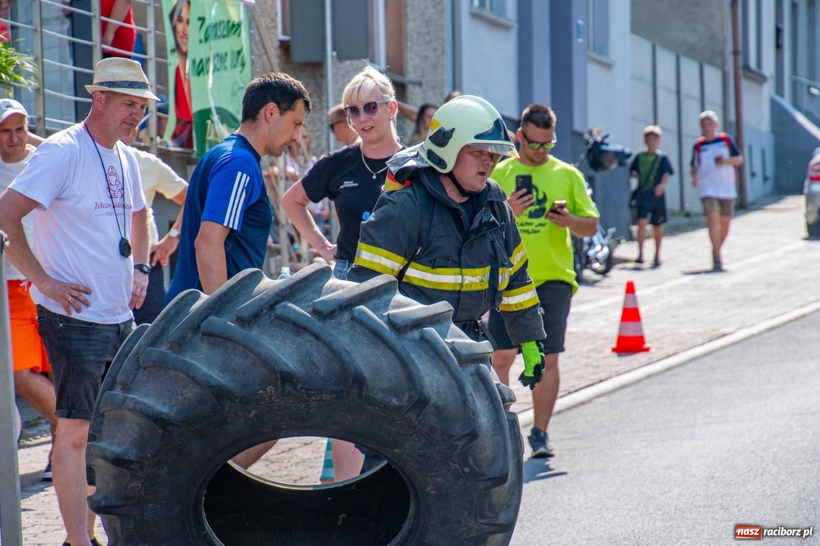 Zdjęcie w galerii na portalu naszraciborz.pl: Zawody Żelazny jak Strażak w Krzanowicach. Czesi na podium [FOTO i WIDEO] wiadomości z regionu