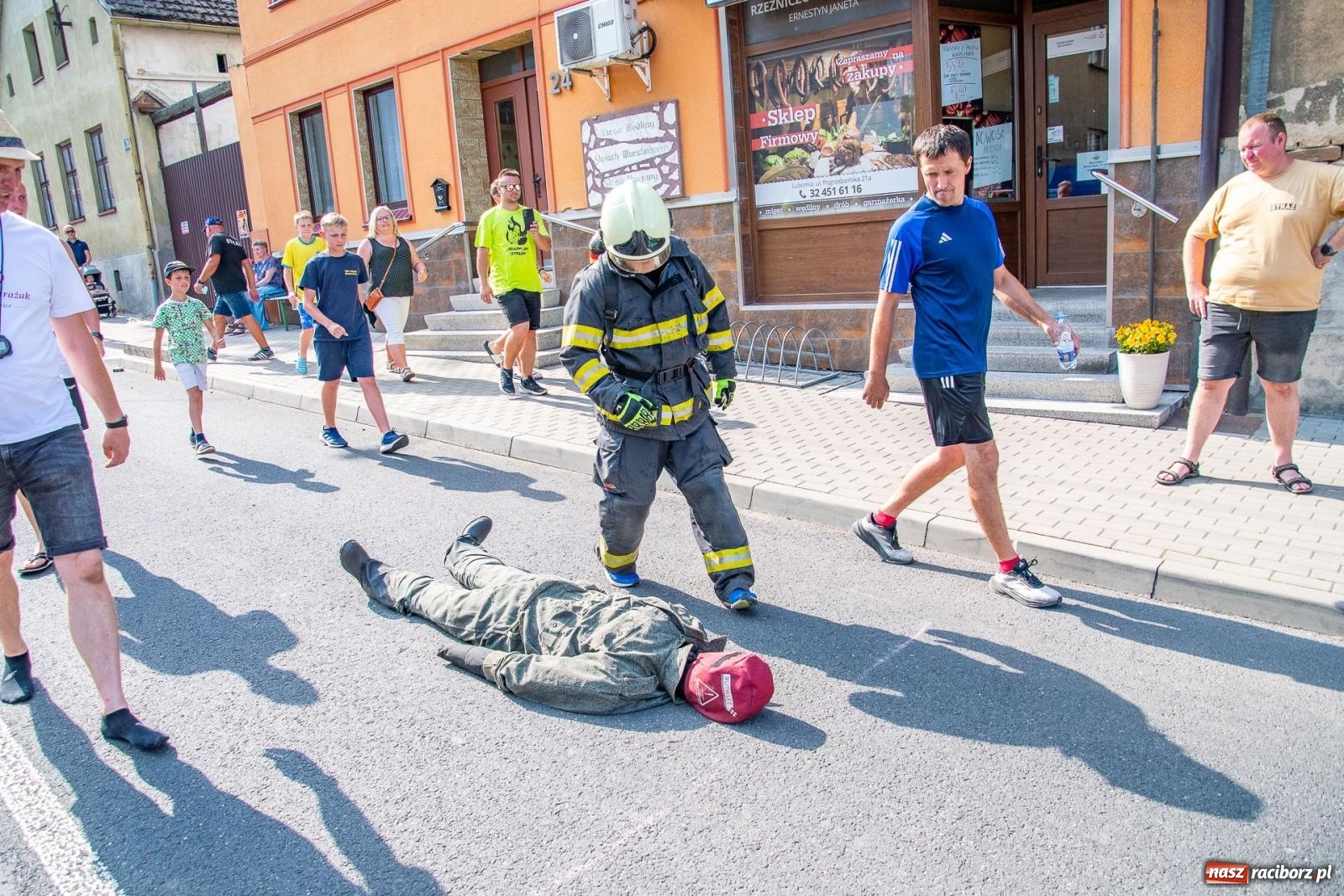 Zdjęcie w galerii na portalu naszraciborz.pl: Zawody Żelazny jak Strażak w Krzanowicach. Czesi na podium [FOTO i WIDEO] wiadomości z regionu