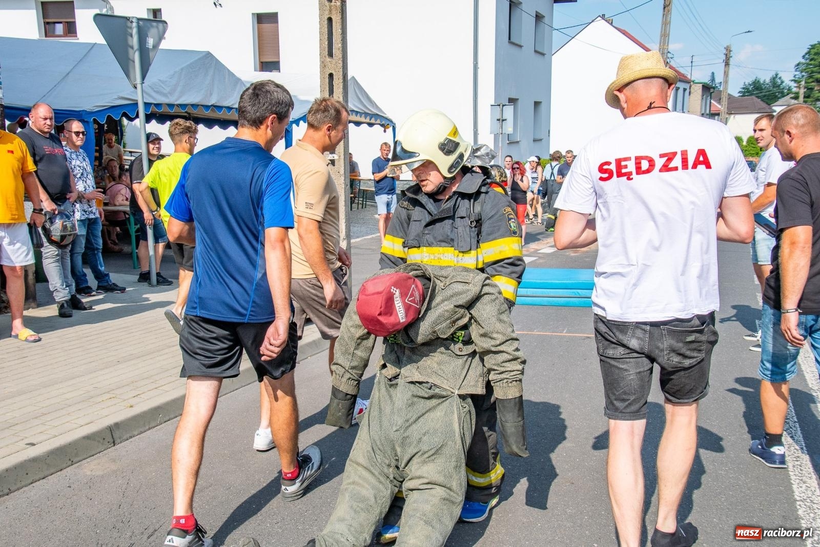 Zdjęcie w galerii na portalu naszraciborz.pl: Zawody Żelazny jak Strażak w Krzanowicach. Czesi na podium [FOTO i WIDEO] wiadomości z regionu