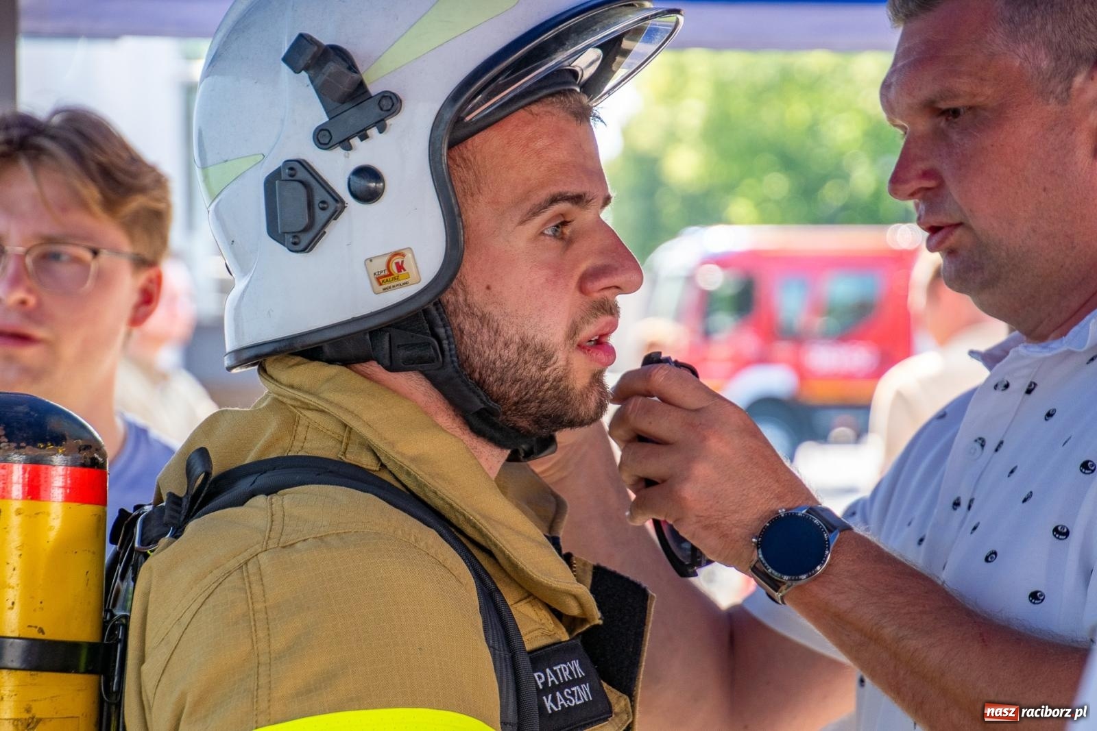 Zdjęcie w galerii na portalu naszraciborz.pl: Zawody Żelazny jak Strażak w Krzanowicach. Czesi na podium [FOTO i WIDEO] wiadomości z regionu