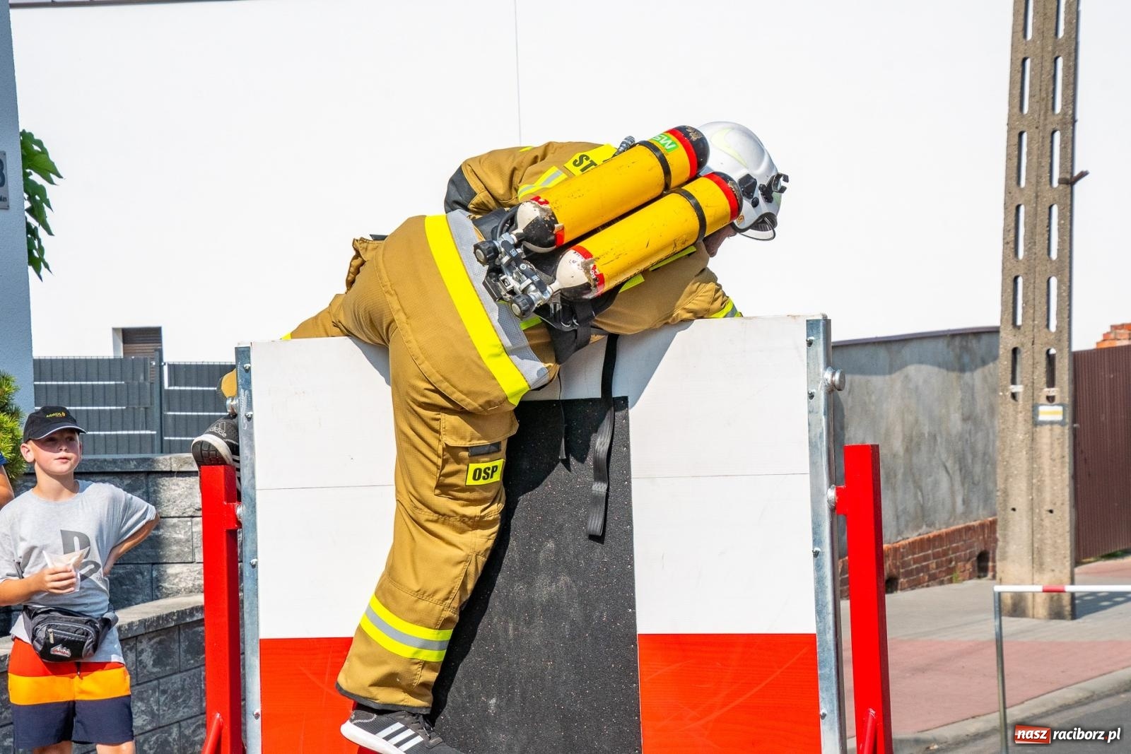 Zdjęcie w galerii na portalu naszraciborz.pl: Zawody Żelazny jak Strażak w Krzanowicach. Czesi na podium [FOTO i WIDEO] wiadomości z regionu