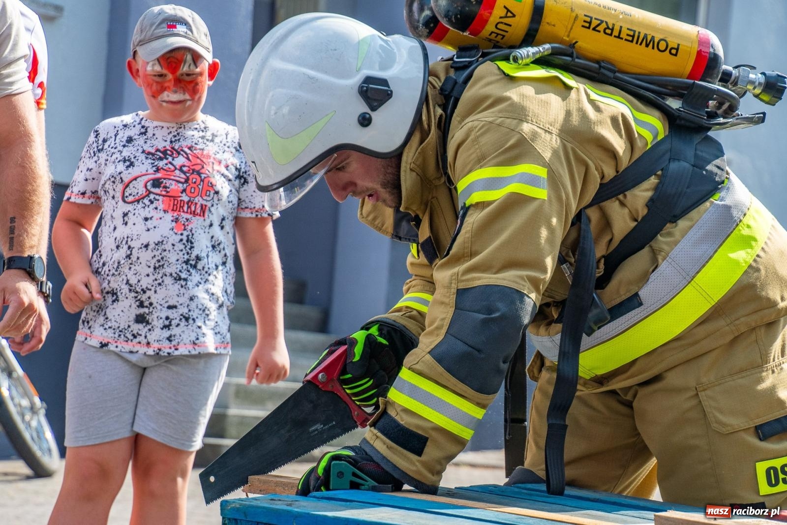 Zdjęcie w galerii na portalu naszraciborz.pl: Zawody Żelazny jak Strażak w Krzanowicach. Czesi na podium [FOTO i WIDEO] wiadomości z regionu