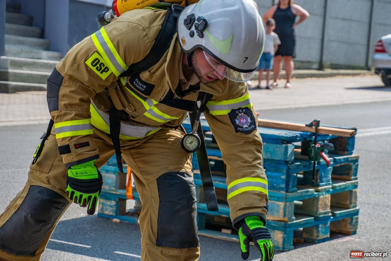 Zdjęcie w galerii na portalu naszraciborz.pl: Zawody Żelazny jak Strażak w Krzanowicach. Czesi na podium [FOTO i WIDEO] wiadomości z regionu