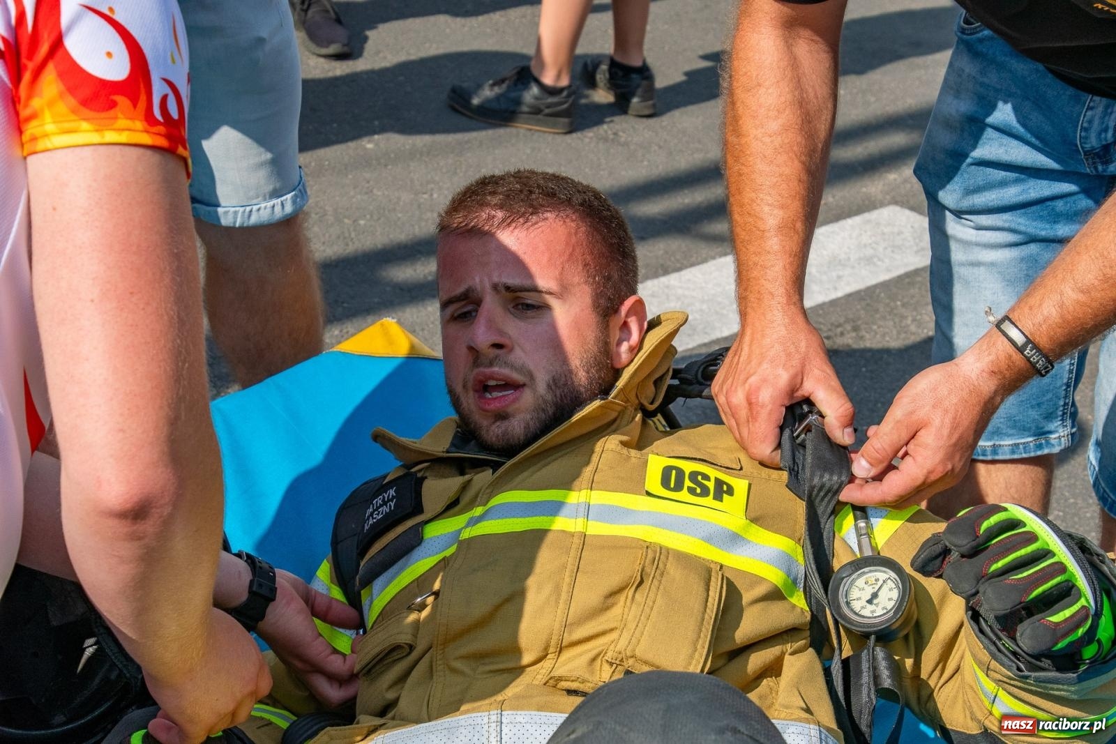 Zdjęcie w galerii na portalu naszraciborz.pl: Zawody Żelazny jak Strażak w Krzanowicach. Czesi na podium [FOTO i WIDEO] wiadomości z regionu