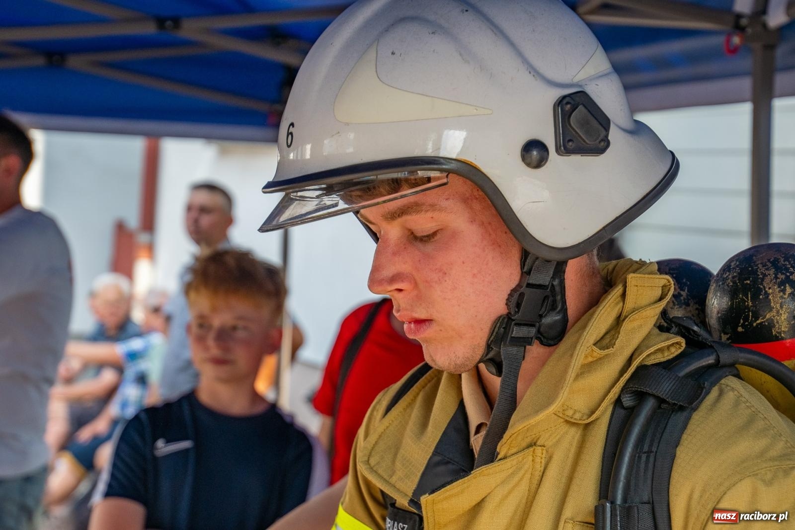 Zdjęcie w galerii na portalu naszraciborz.pl: Zawody Żelazny jak Strażak w Krzanowicach. Czesi na podium [FOTO i WIDEO] wiadomości z regionu
