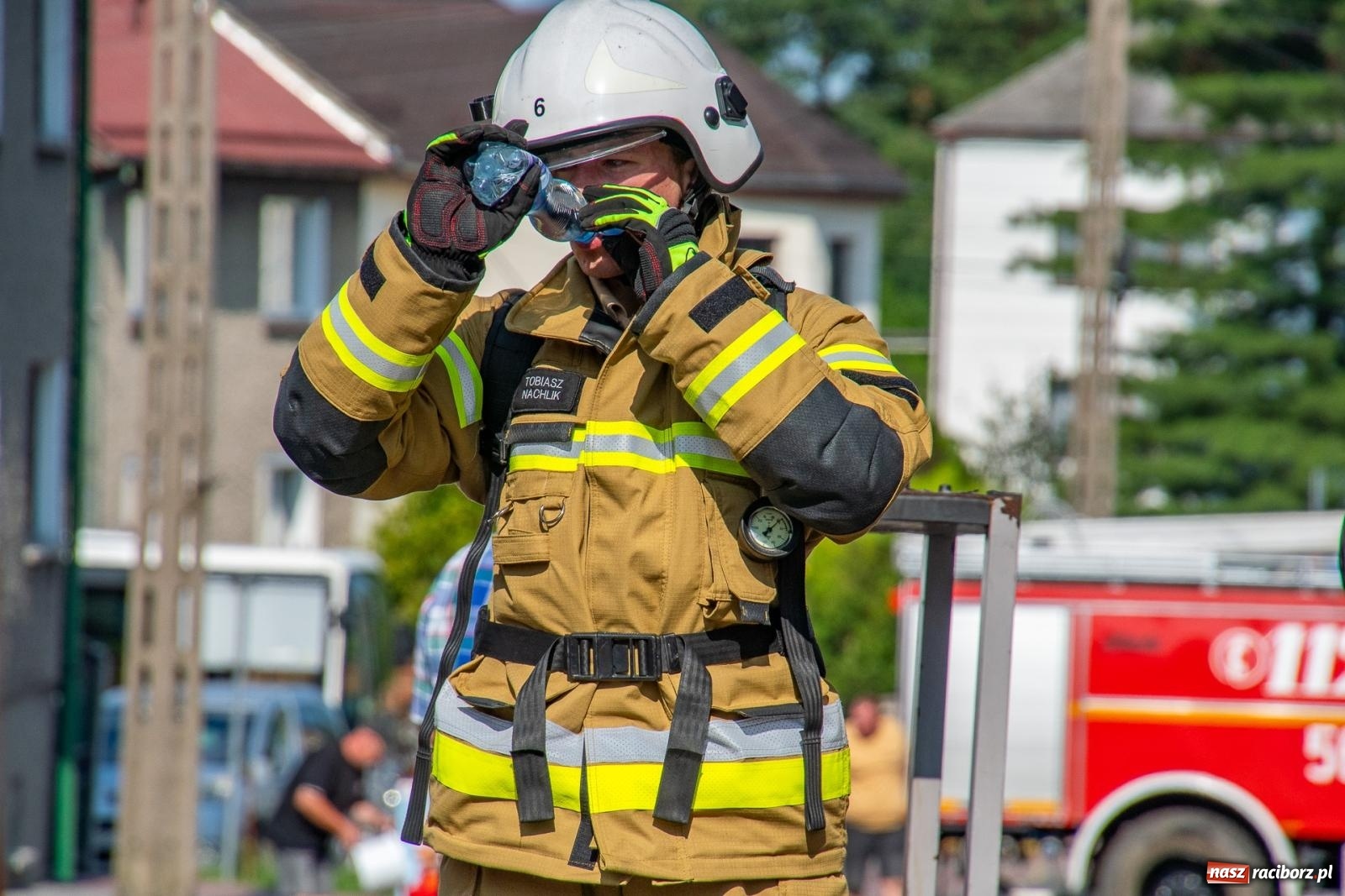 Zdjęcie w galerii na portalu naszraciborz.pl: Zawody Żelazny jak Strażak w Krzanowicach. Czesi na podium [FOTO i WIDEO] wiadomości z regionu