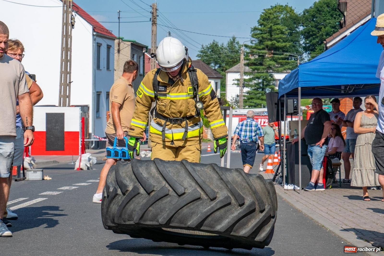 Zdjęcie w galerii na portalu naszraciborz.pl: Zawody Żelazny jak Strażak w Krzanowicach. Czesi na podium [FOTO i WIDEO] wiadomości z regionu