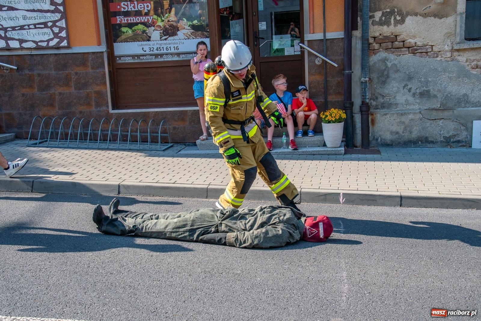 Zdjęcie w galerii na portalu naszraciborz.pl: Zawody Żelazny jak Strażak w Krzanowicach. Czesi na podium [FOTO i WIDEO] wiadomości z regionu