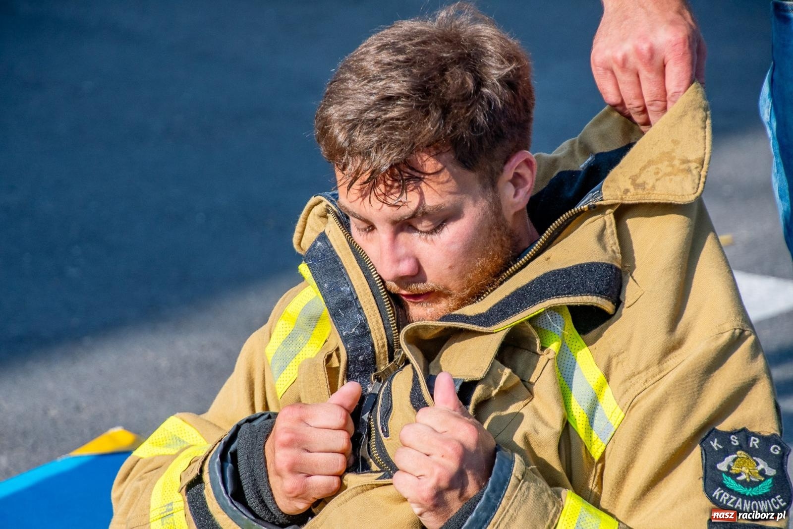 Zdjęcie w galerii na portalu naszraciborz.pl: Zawody Żelazny jak Strażak w Krzanowicach. Czesi na podium [FOTO i WIDEO] wiadomości z regionu