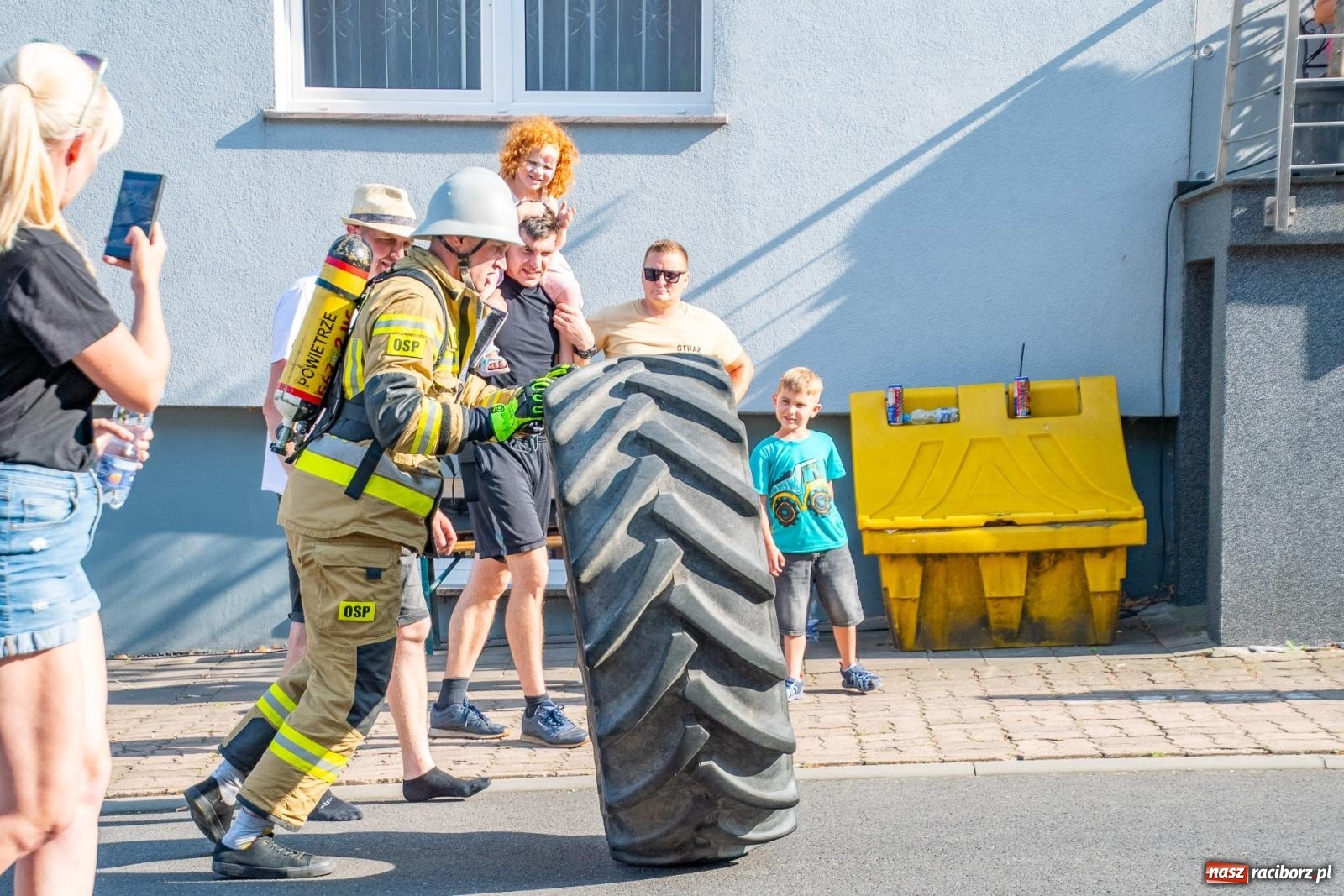 Zdjęcie w galerii na portalu naszraciborz.pl: Zawody Żelazny jak Strażak w Krzanowicach. Czesi na podium [FOTO i WIDEO] wiadomości z regionu