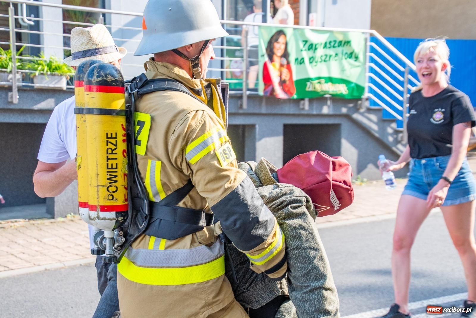 Zdjęcie w galerii na portalu naszraciborz.pl: Zawody Żelazny jak Strażak w Krzanowicach. Czesi na podium [FOTO i WIDEO] wiadomości z regionu