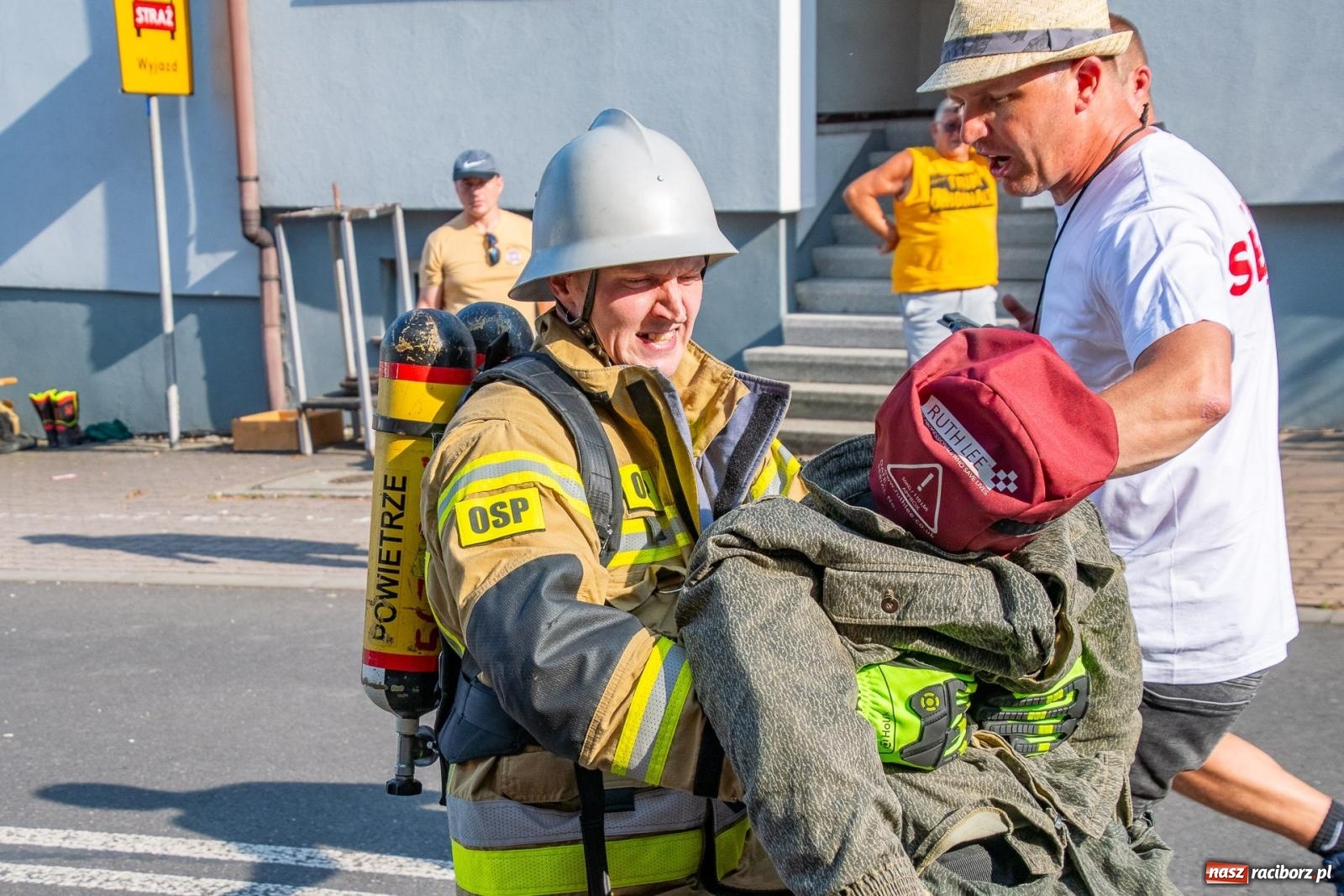 Zdjęcie w galerii na portalu naszraciborz.pl: Zawody Żelazny jak Strażak w Krzanowicach. Czesi na podium [FOTO i WIDEO] wiadomości z regionu