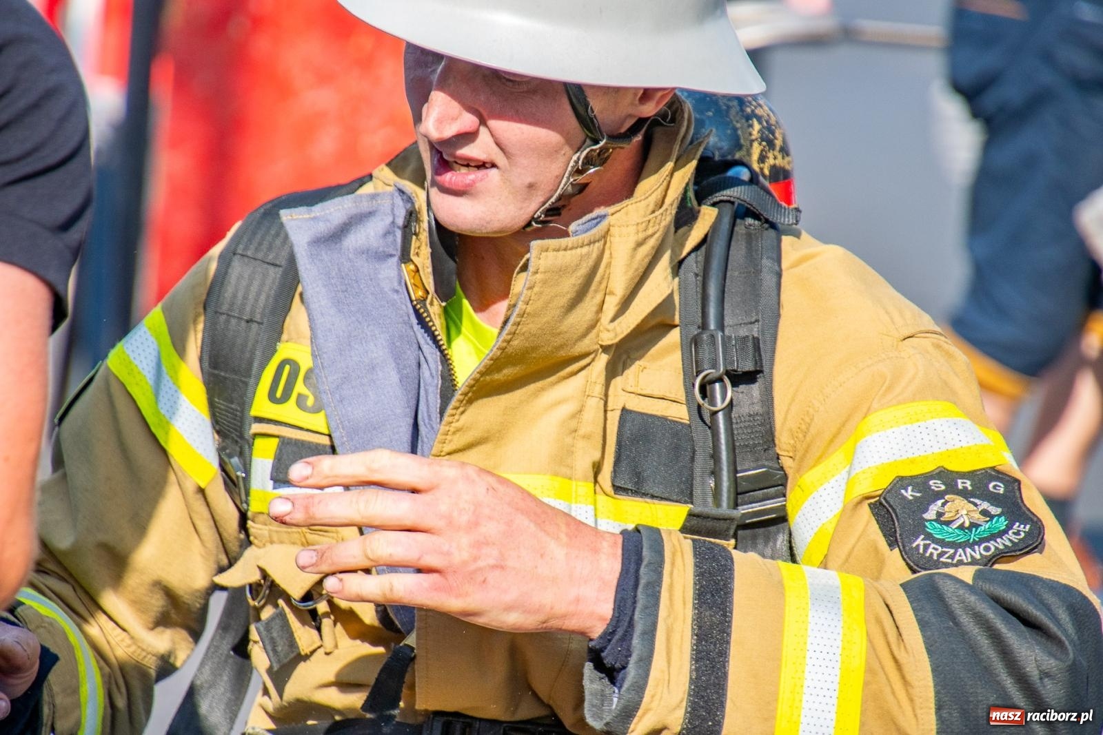 Zdjęcie w galerii na portalu naszraciborz.pl: Zawody Żelazny jak Strażak w Krzanowicach. Czesi na podium [FOTO i WIDEO] wiadomości z regionu