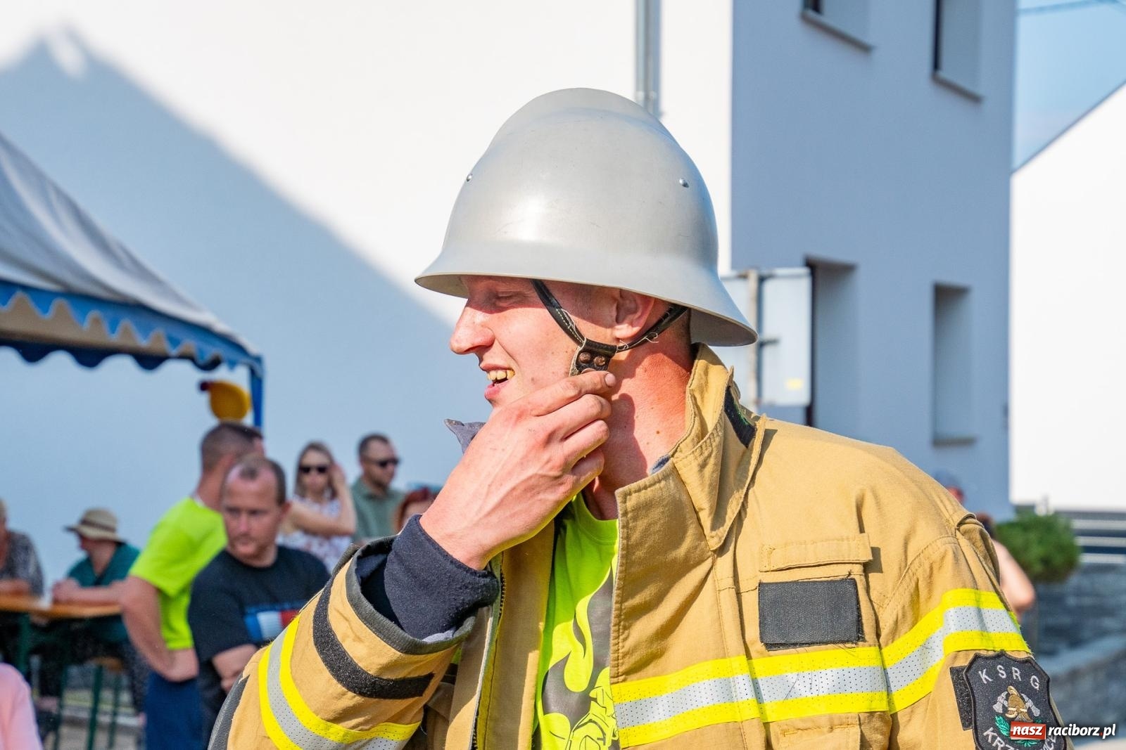 Zdjęcie w galerii na portalu naszraciborz.pl: Zawody Żelazny jak Strażak w Krzanowicach. Czesi na podium [FOTO i WIDEO] wiadomości z regionu
