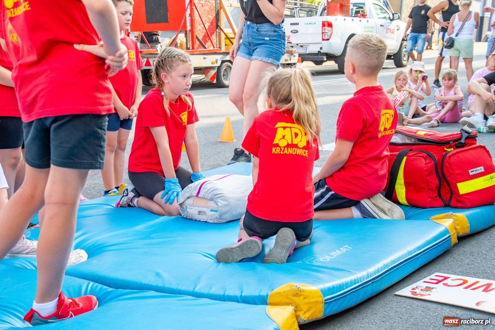 Zdjęcie w galerii na portalu naszraciborz.pl: Zawody Żelazny jak Strażak w Krzanowicach. Czesi na podium [FOTO i WIDEO] wiadomości z regionu