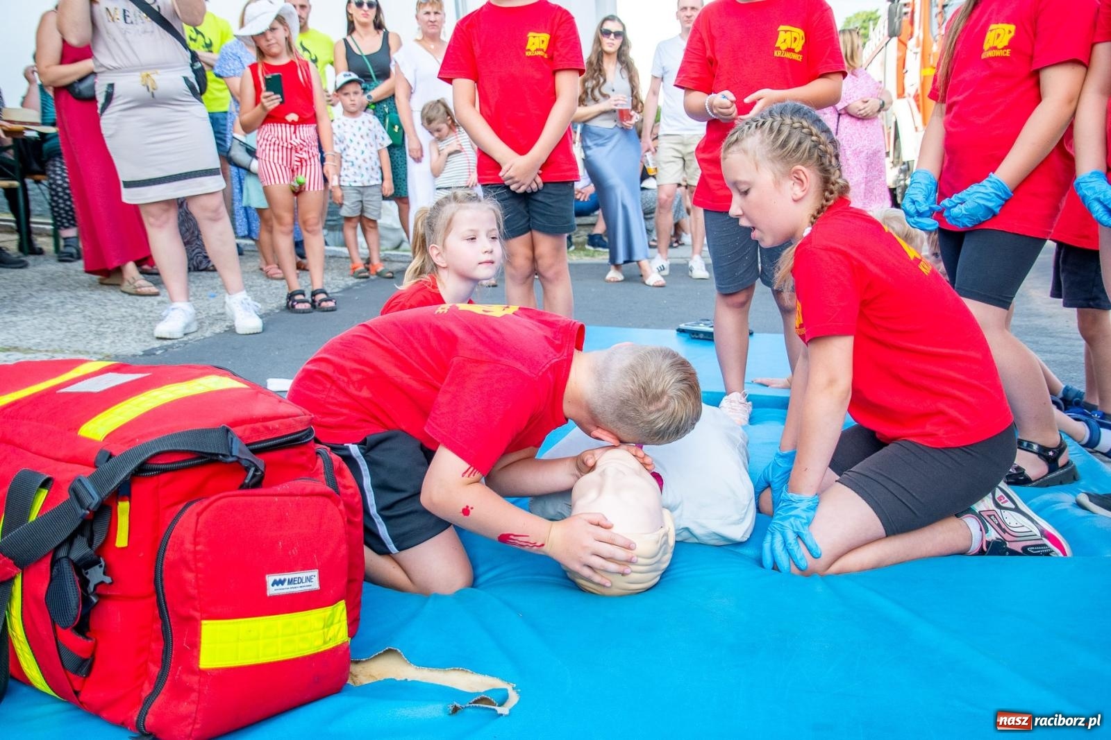 Zdjęcie w galerii na portalu naszraciborz.pl: Zawody Żelazny jak Strażak w Krzanowicach. Czesi na podium [FOTO i WIDEO] wiadomości z regionu
