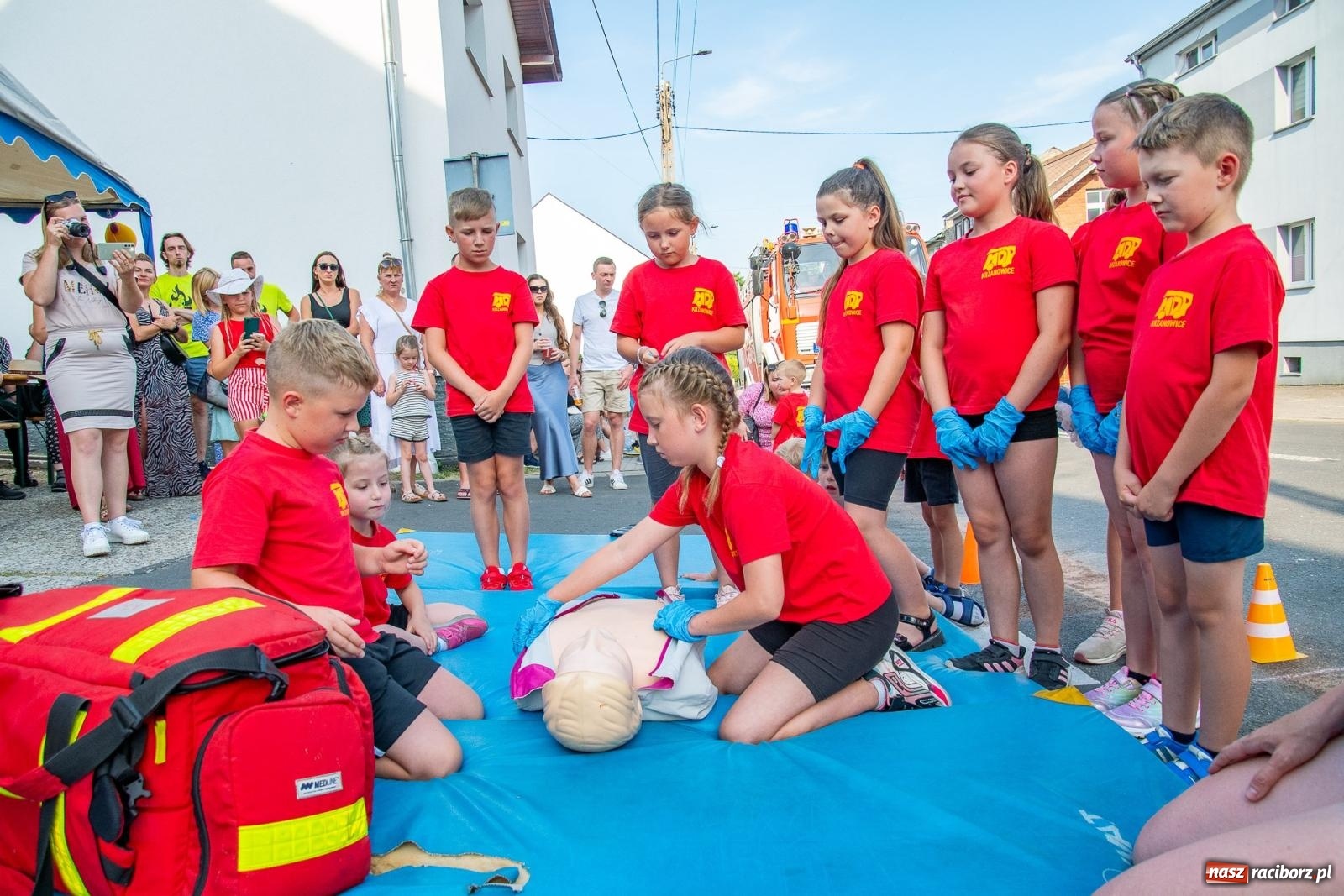 Zdjęcie w galerii na portalu naszraciborz.pl: Zawody Żelazny jak Strażak w Krzanowicach. Czesi na podium [FOTO i WIDEO] wiadomości z regionu