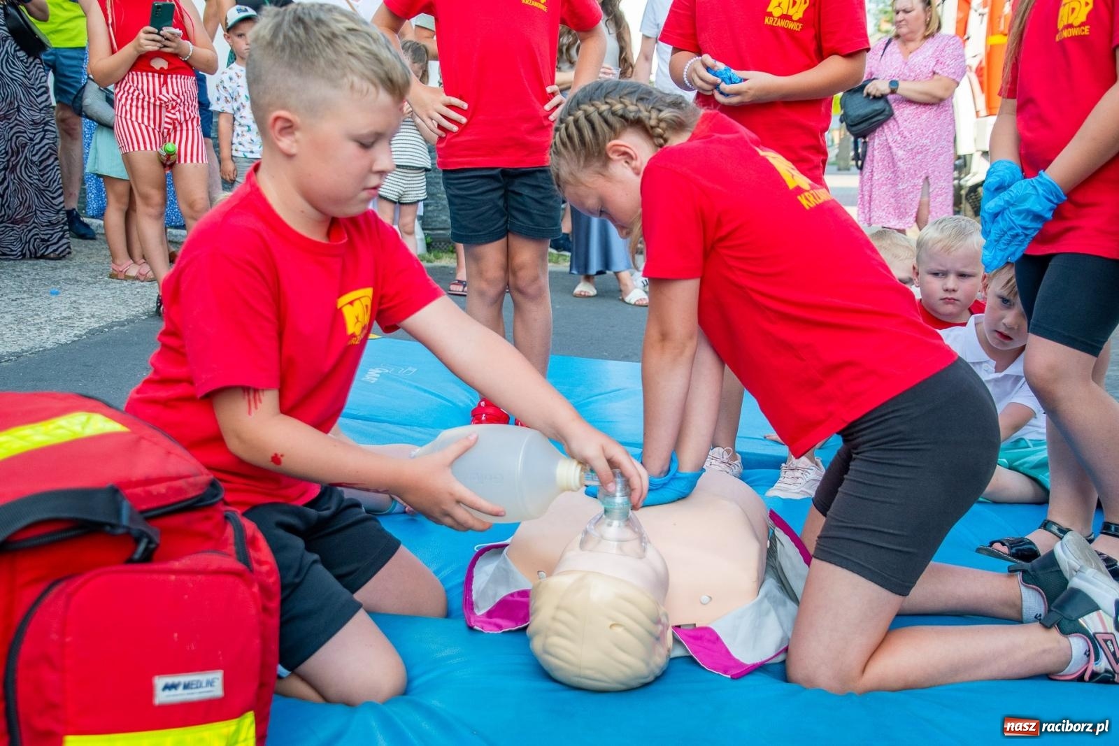 Zdjęcie w galerii na portalu naszraciborz.pl: Zawody Żelazny jak Strażak w Krzanowicach. Czesi na podium [FOTO i WIDEO] wiadomości z regionu