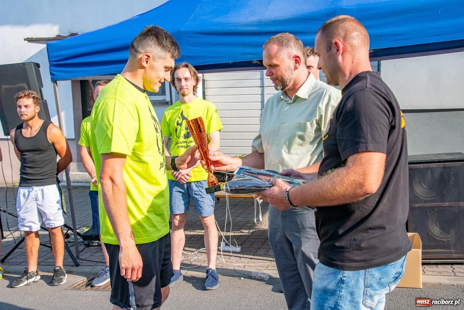 Zdjęcie w galerii na portalu naszraciborz.pl: Zawody Żelazny jak Strażak w Krzanowicach. Czesi na podium [FOTO i WIDEO] wiadomości z regionu