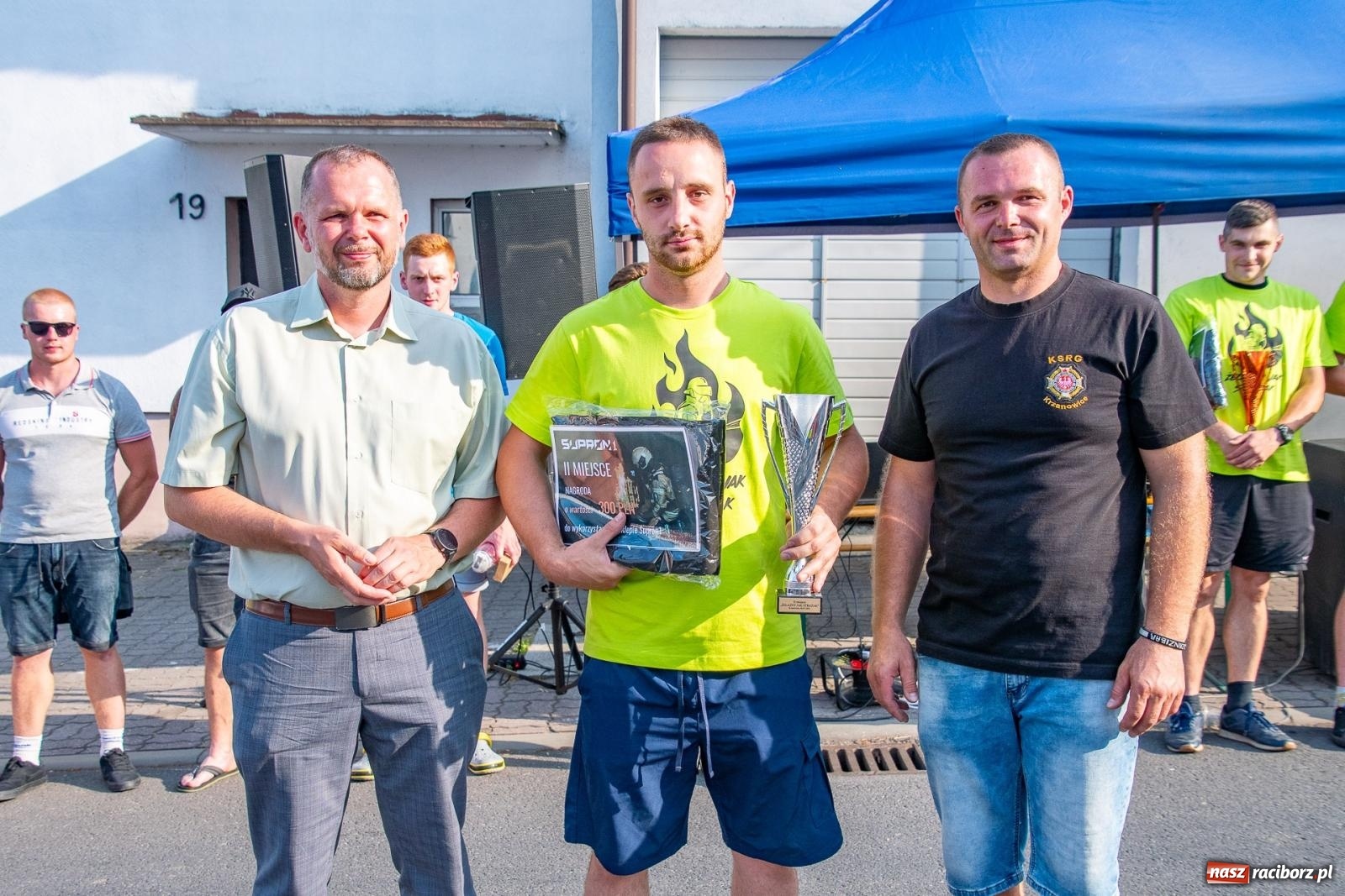 Zdjęcie w galerii na portalu naszraciborz.pl: Zawody Żelazny jak Strażak w Krzanowicach. Czesi na podium [FOTO i WIDEO] wiadomości z regionu
