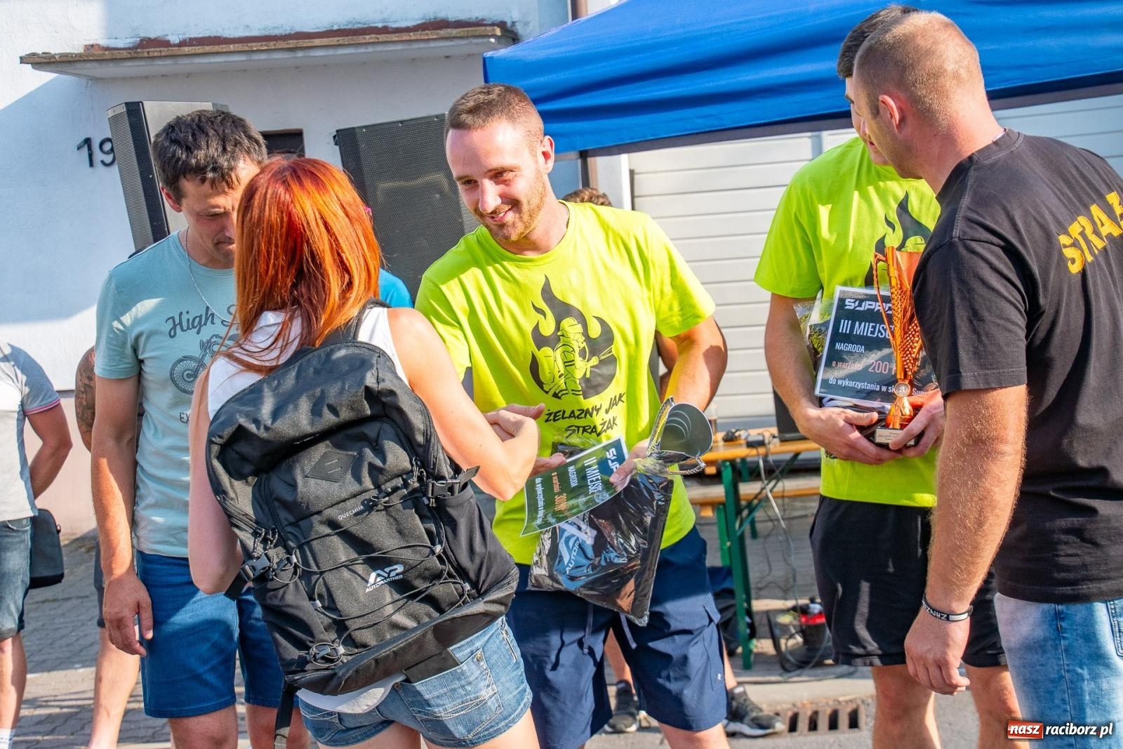 Zdjęcie w galerii na portalu naszraciborz.pl: Zawody Żelazny jak Strażak w Krzanowicach. Czesi na podium [FOTO i WIDEO] wiadomości z regionu