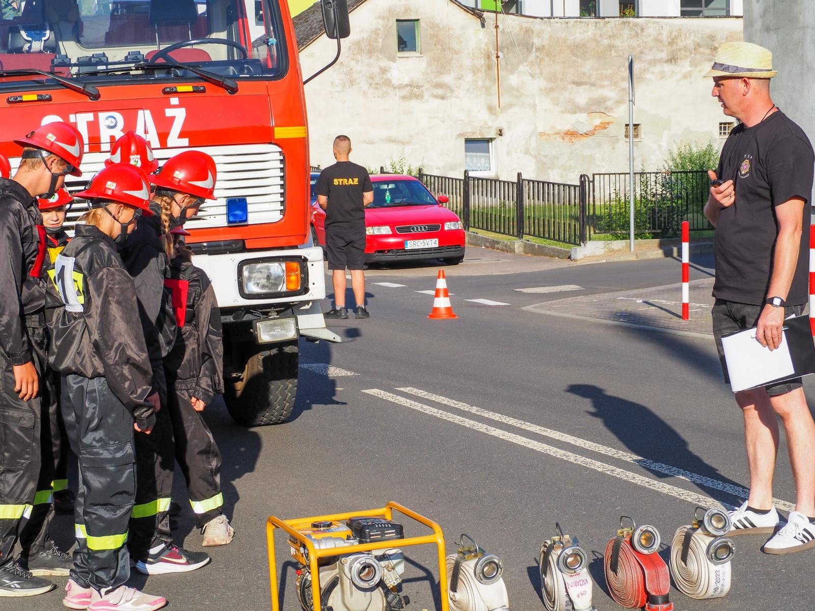 Zdjęcie w galerii na portalu naszraciborz.pl: Żelazny Mały Strażak - zawody w Krzanowicach wiadomości z regionu