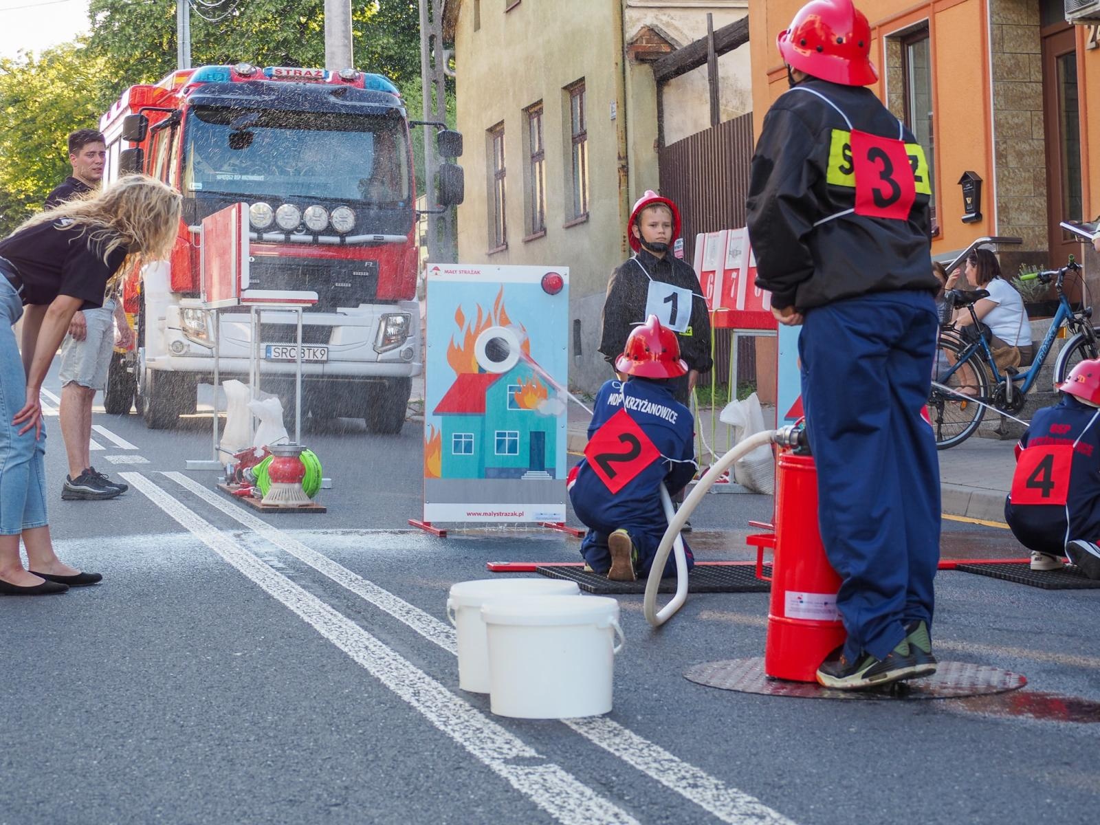 Zdjęcie w galerii na portalu naszraciborz.pl: Żelazny Mały Strażak - zawody w Krzanowicach wiadomości z regionu