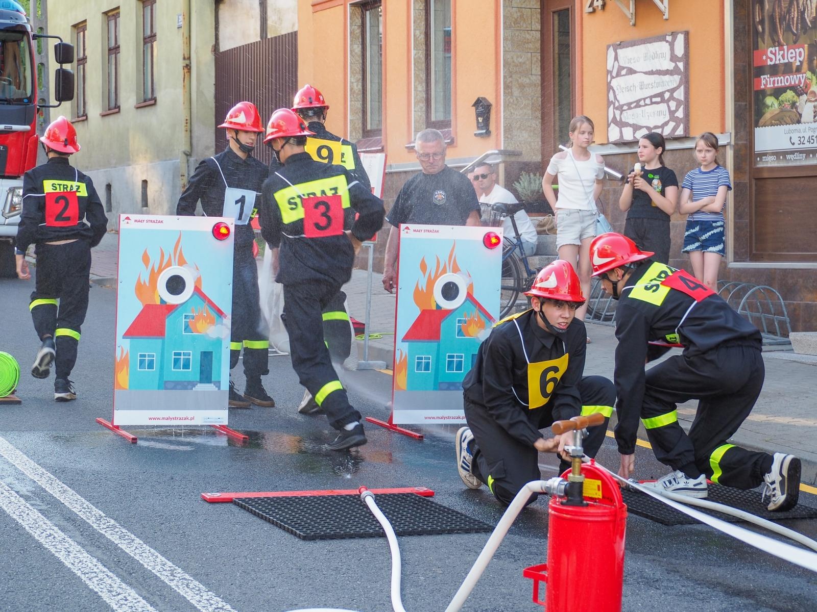 Zdjęcie w galerii na portalu naszraciborz.pl: Żelazny Mały Strażak - zawody w Krzanowicach wiadomości z regionu