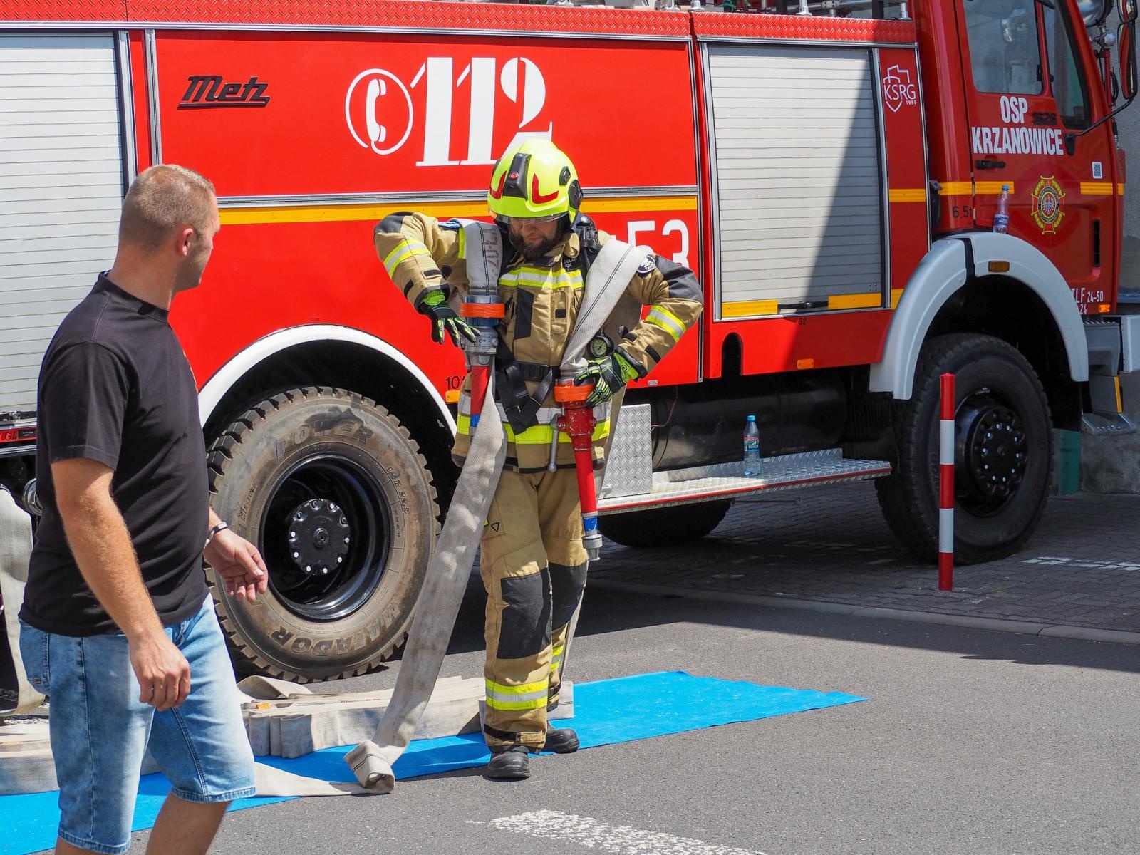 Zdjęcie w galerii na portalu naszraciborz.pl: Żelazny Mały Strażak - zawody w Krzanowicach wiadomości z regionu