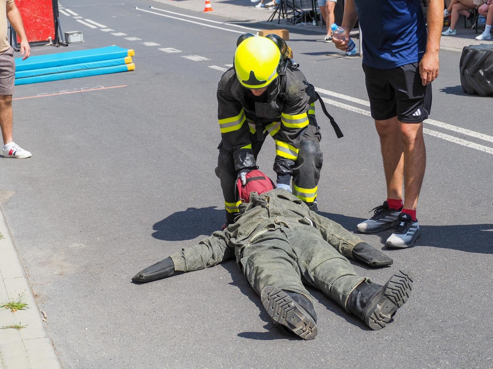 Zdjęcie w galerii na portalu naszraciborz.pl: Żelazny Mały Strażak - zawody w Krzanowicach wiadomości z regionu