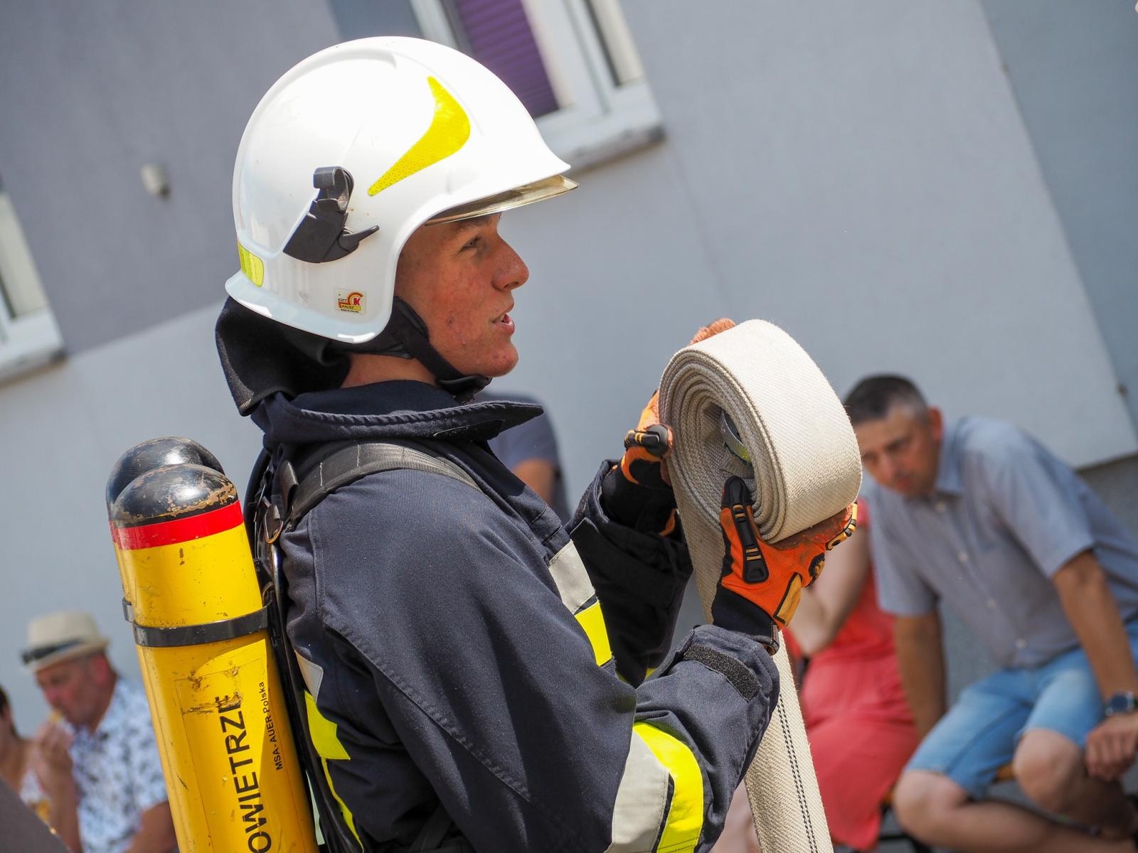 Zdjęcie w galerii na portalu naszraciborz.pl: Żelazny Mały Strażak - zawody w Krzanowicach wiadomości z regionu