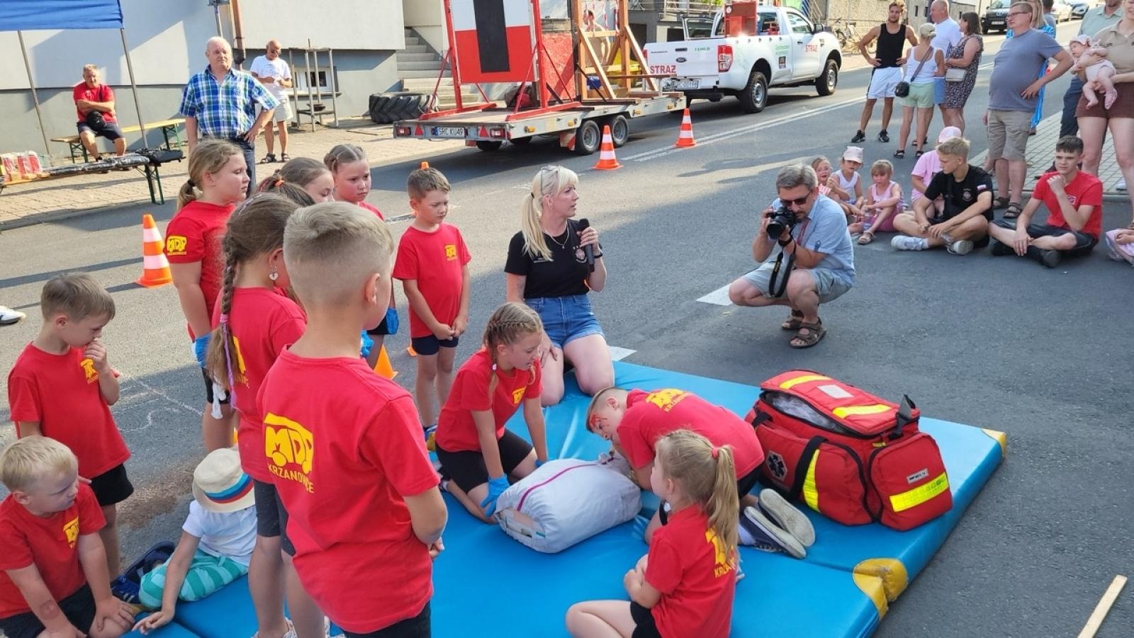 Zdjęcie w galerii na portalu naszraciborz.pl: Żelazny Mały Strażak - zawody w Krzanowicach wiadomości z regionu