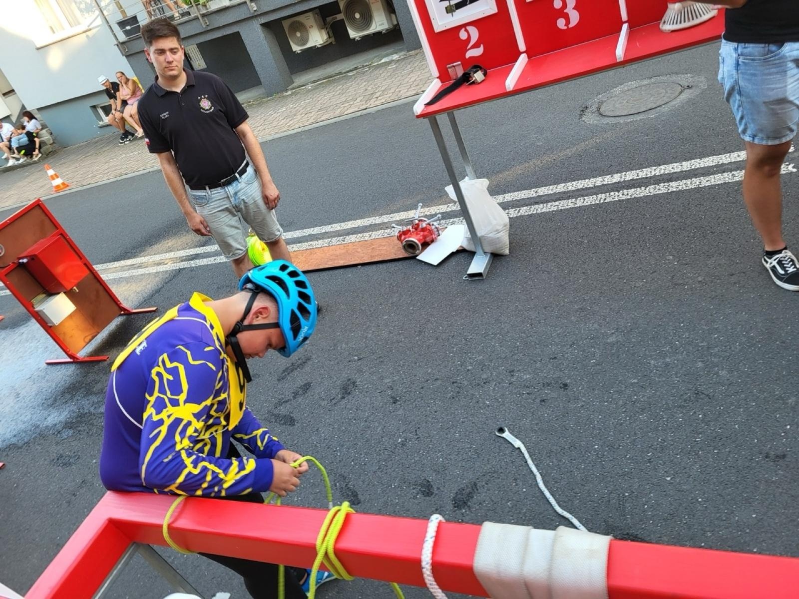 Zdjęcie w galerii na portalu naszraciborz.pl: Żelazny Mały Strażak - zawody w Krzanowicach wiadomości z regionu