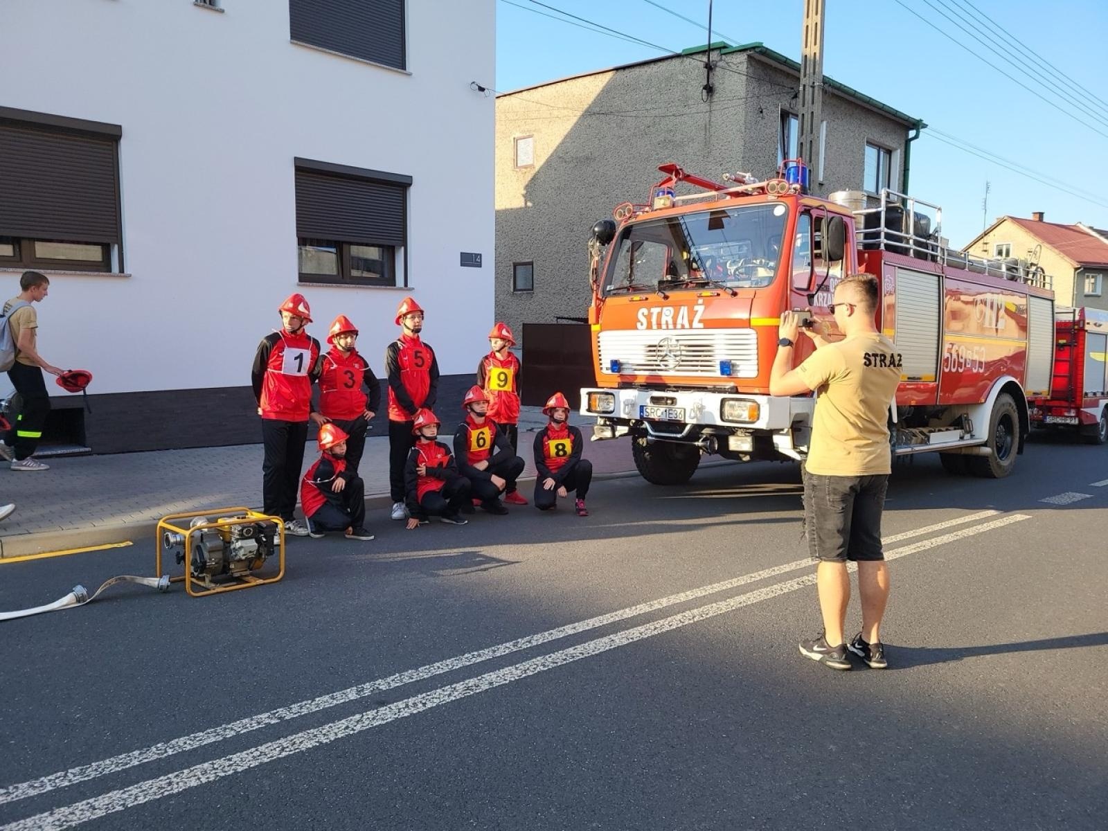 Zdjęcie w galerii na portalu naszraciborz.pl: Żelazny Mały Strażak - zawody w Krzanowicach wiadomości z regionu
