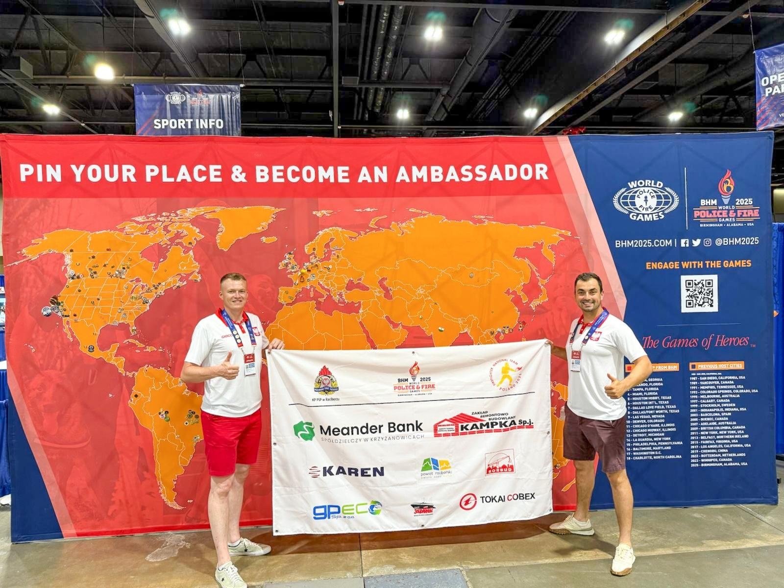Zdjęcie w galerii na portalu naszraciborz.pl: Strażacy z Raciborza z medalem na Światowych Igrzyskach Służb Mundurowych w USA! wiadomości z regionu