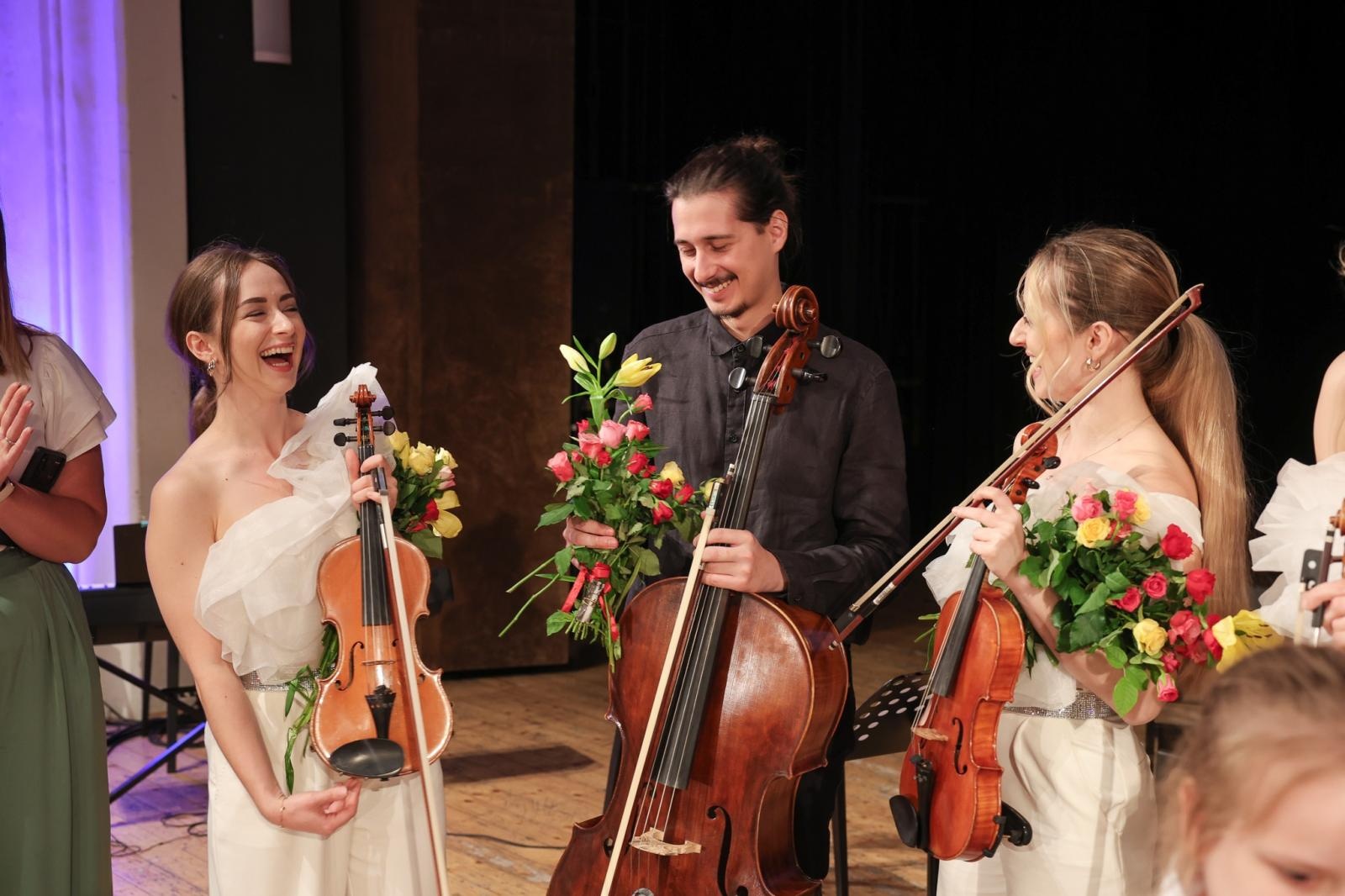 Zdjęcie w galerii na portalu naszraciborz.pl: Solo, duo, trio, czyli kwartet APPASIONATO na finał Koncertów Umuzykalniających w RCK wiadomości z regionu