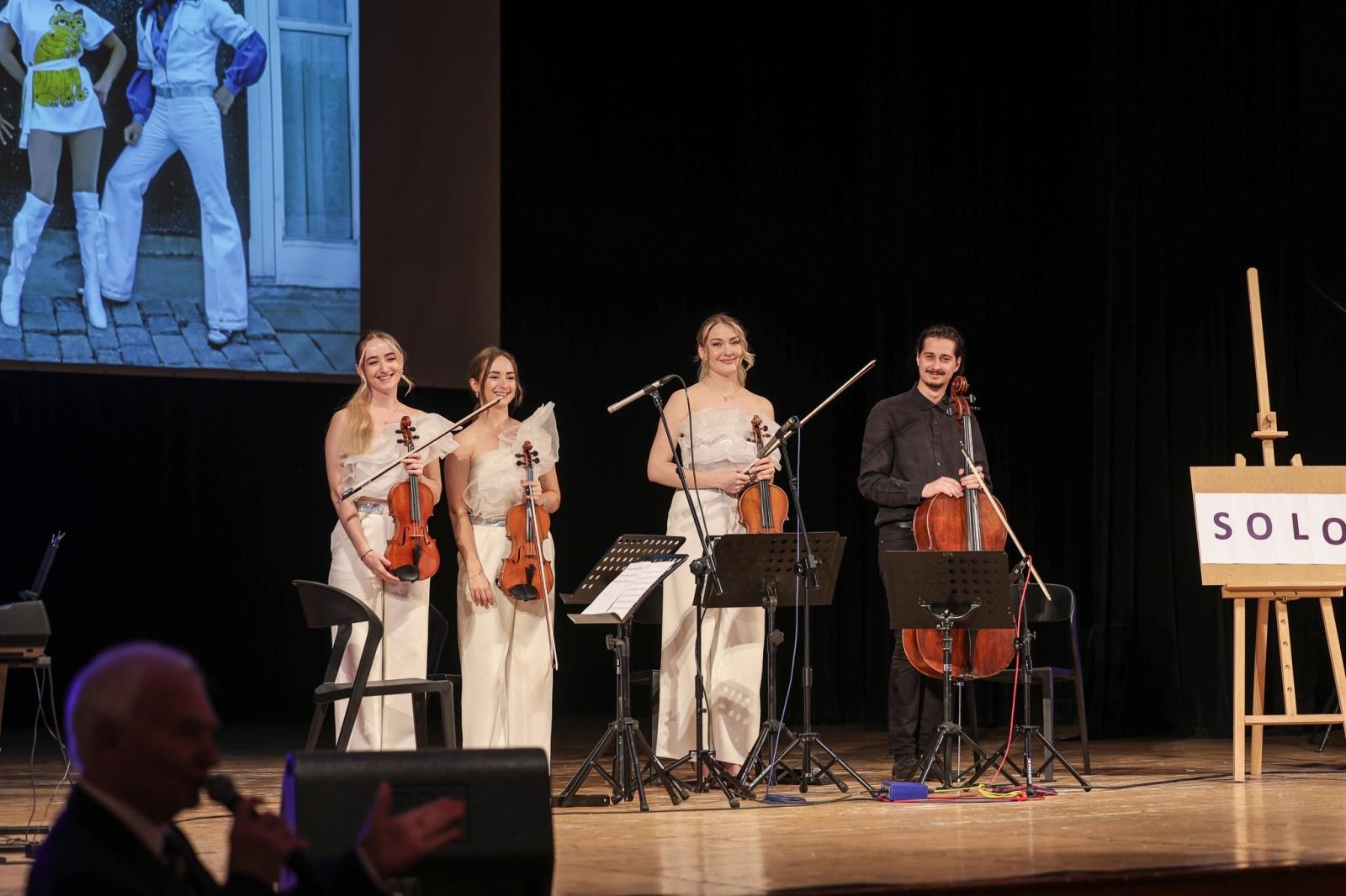 Zdjęcie w galerii na portalu naszraciborz.pl: Solo, duo, trio, czyli kwartet APPASIONATO na finał Koncertów Umuzykalniających w RCK wiadomości z regionu