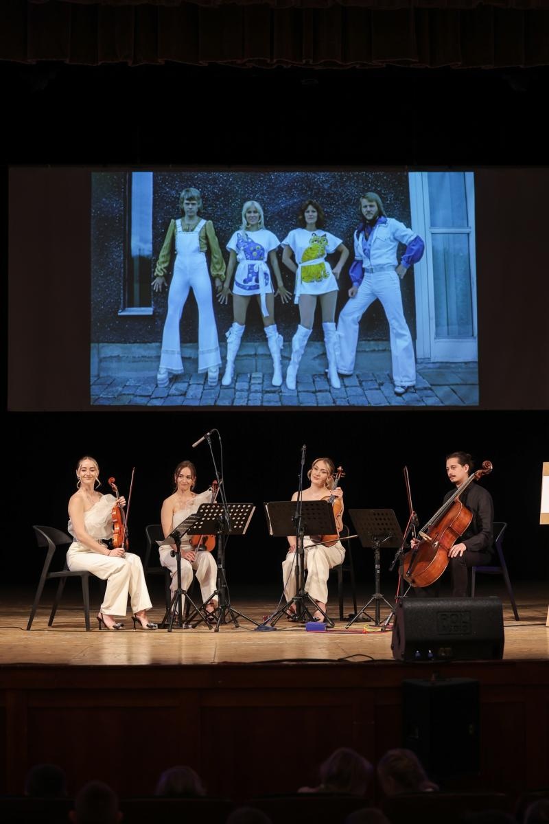 Zdjęcie w galerii na portalu naszraciborz.pl: Solo, duo, trio, czyli kwartet APPASIONATO na finał Koncertów Umuzykalniających w RCK wiadomości z regionu