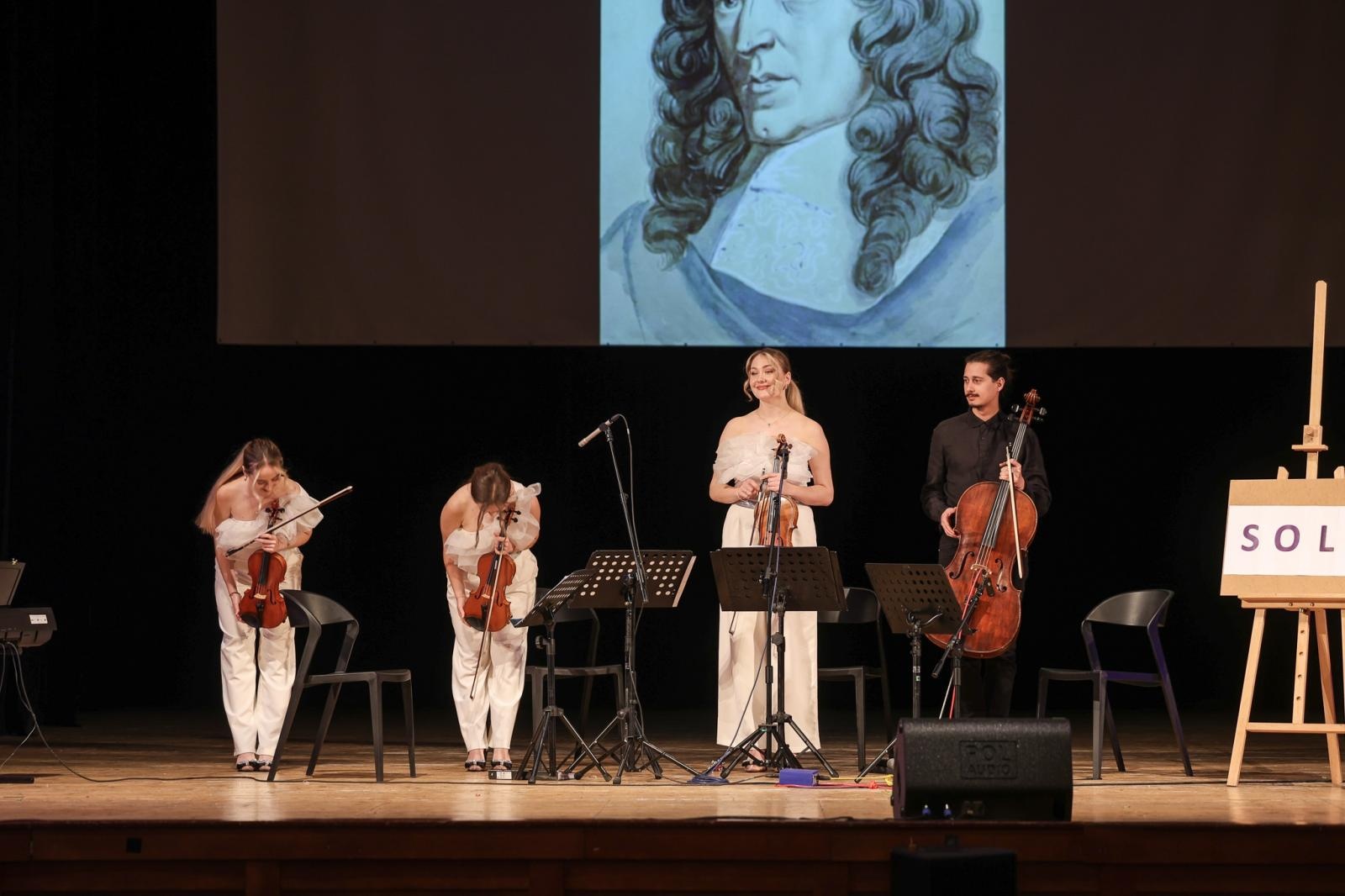 Zdjęcie w galerii na portalu naszraciborz.pl: Solo, duo, trio, czyli kwartet APPASIONATO na finał Koncertów Umuzykalniających w RCK wiadomości z regionu