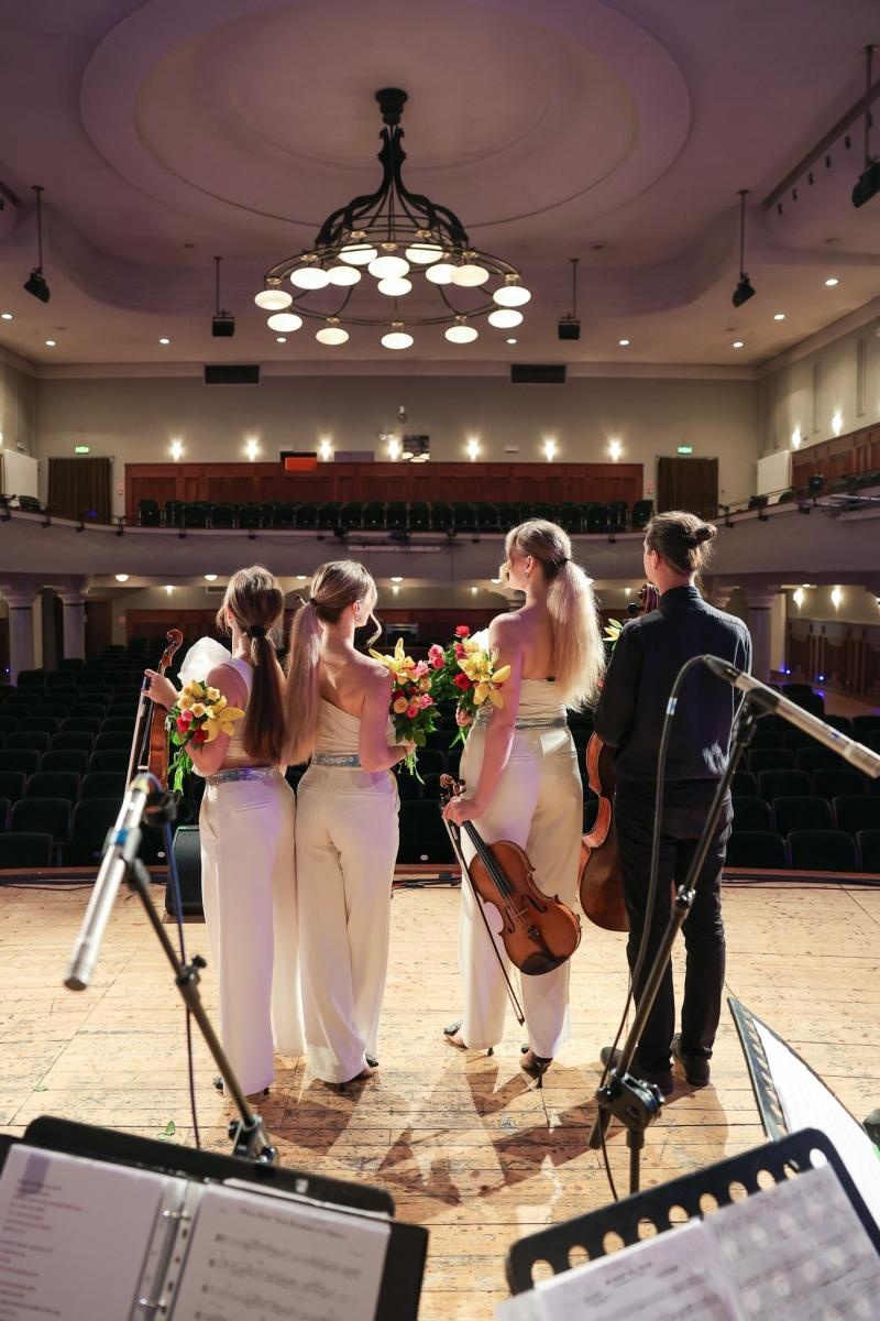 Zdjęcie w galerii na portalu naszraciborz.pl: Solo, duo, trio, czyli kwartet APPASIONATO na finał Koncertów Umuzykalniających w RCK wiadomości z regionu