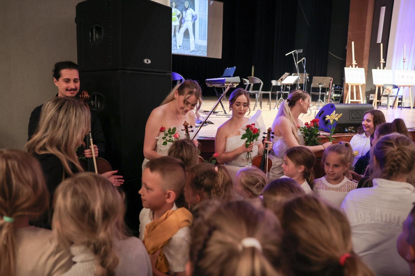 Zdjęcie w galerii na portalu naszraciborz.pl: Solo, duo, trio, czyli kwartet APPASIONATO na finał Koncertów Umuzykalniających w RCK wiadomości z regionu