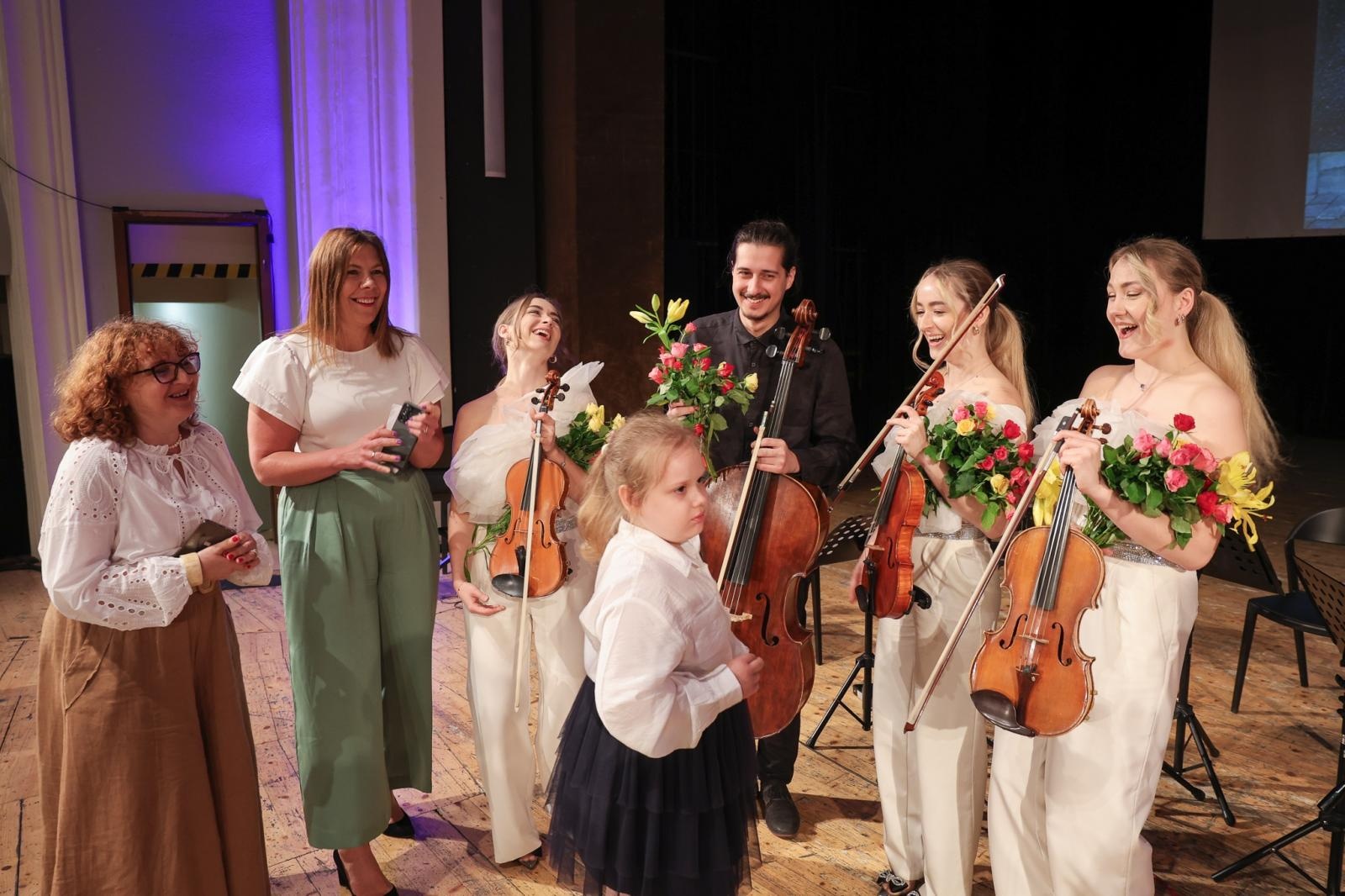 Zdjęcie w galerii na portalu naszraciborz.pl: Solo, duo, trio, czyli kwartet APPASIONATO na finał Koncertów Umuzykalniających w RCK wiadomości z regionu