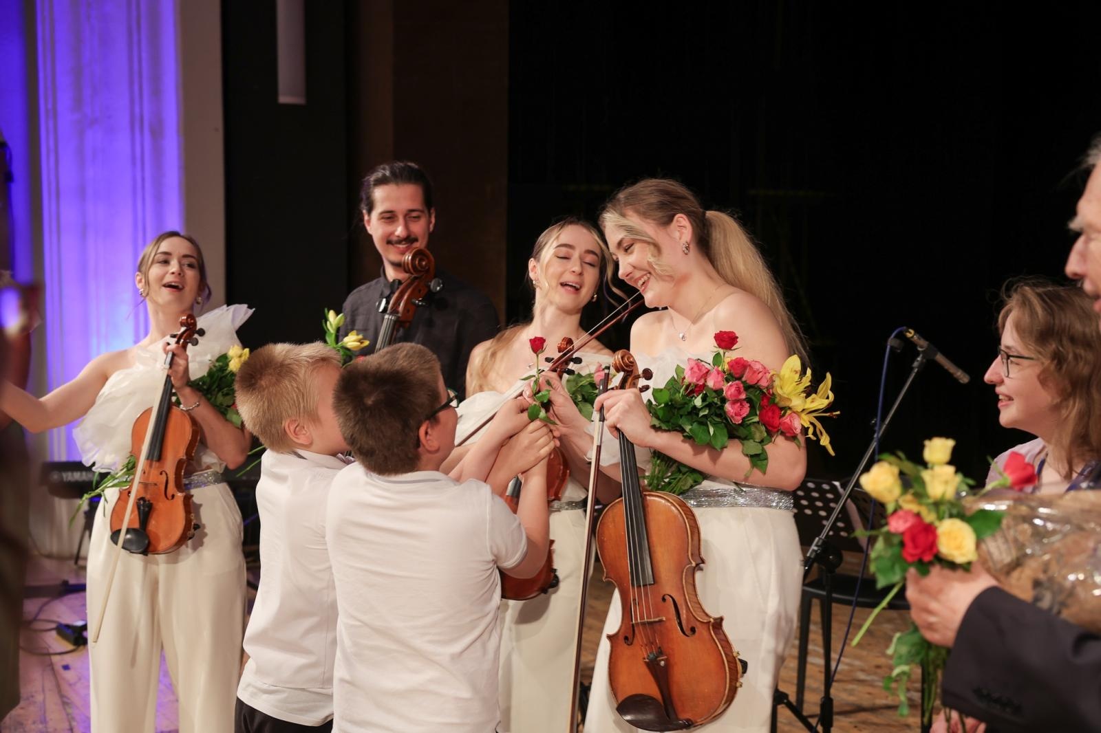 Zdjęcie w galerii na portalu naszraciborz.pl: Solo, duo, trio, czyli kwartet APPASIONATO na finał Koncertów Umuzykalniających w RCK wiadomości z regionu