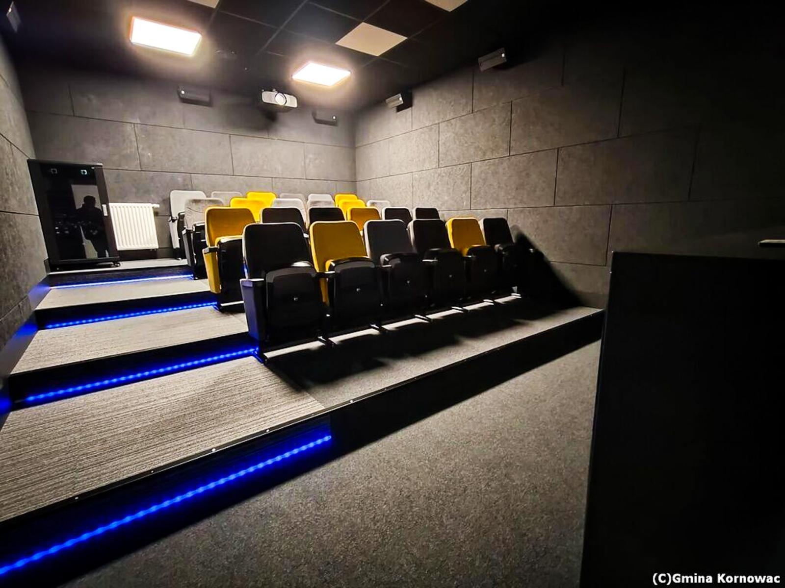 Zdjęcie w galerii na portalu naszraciborz.pl: Kino, pumptrack i siłownia – nowoczesne centrum kultury otwarte w Kornowacu wiadomości z regionu