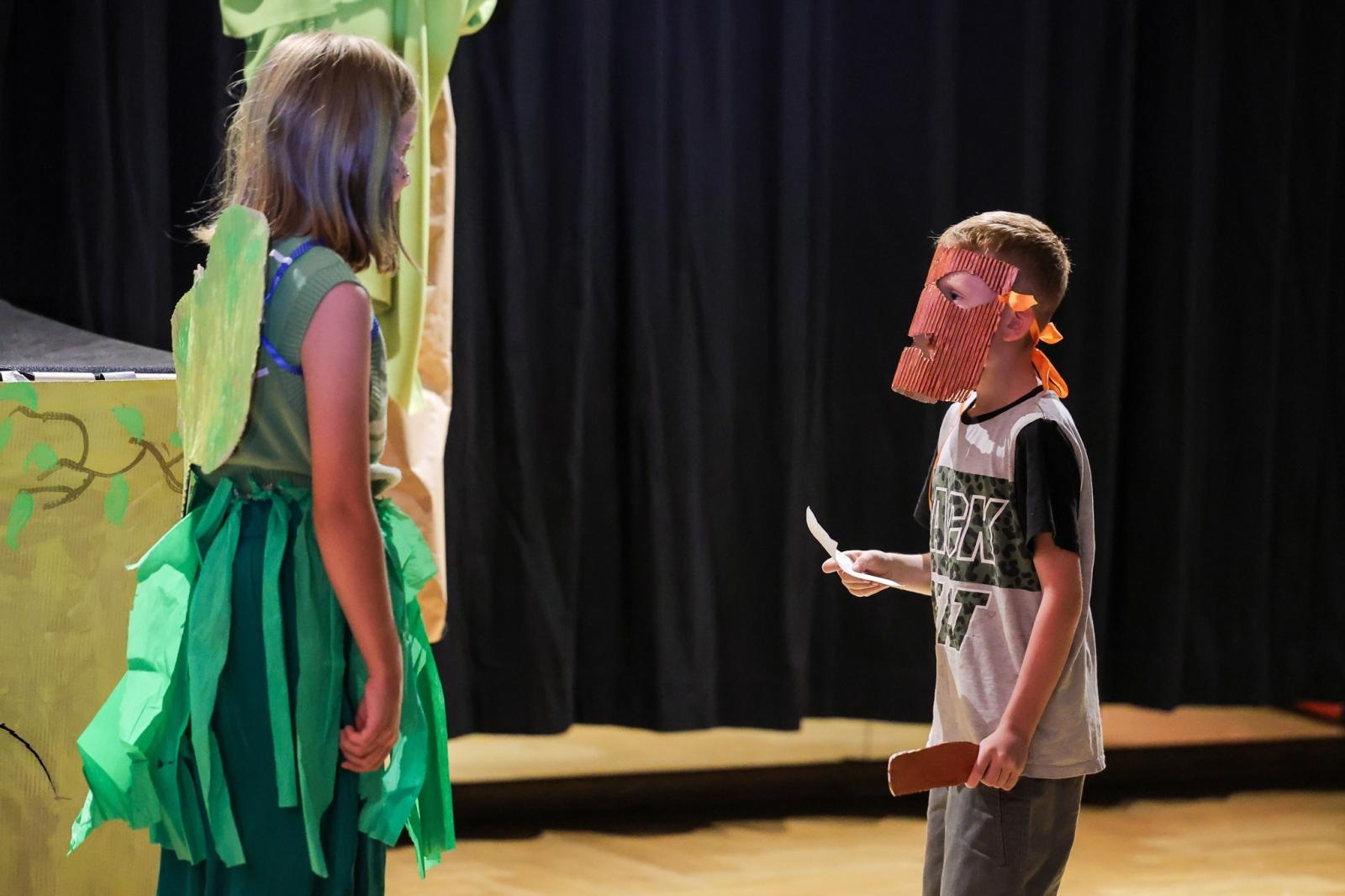 Zdjęcie w galerii na portalu naszraciborz.pl: MISJA SZTUKA! Półkolonie teatralne i finałowe przedstawienie w RCK wiadomości z regionu