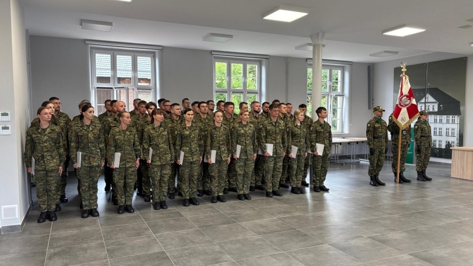 Zdjęcie w galerii na portalu naszraciborz.pl: 40 funkcjonariuszy Śląskiego Oddziału Straży Granicznej z Raciborza zostało mianowanych na stopień kaprala wiadomości z regionu