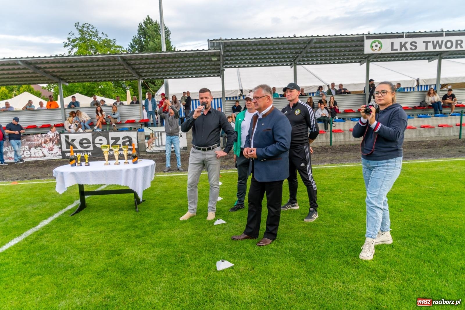 Zdjęcie w galerii na portalu naszraciborz.pl: Turniej Firm o Puchar Wójta Gminy Krzyżanowice. LKS Tworków obchodzi jubileusz 120 lat [FOTO i WIDEO] wiadomości z regionu