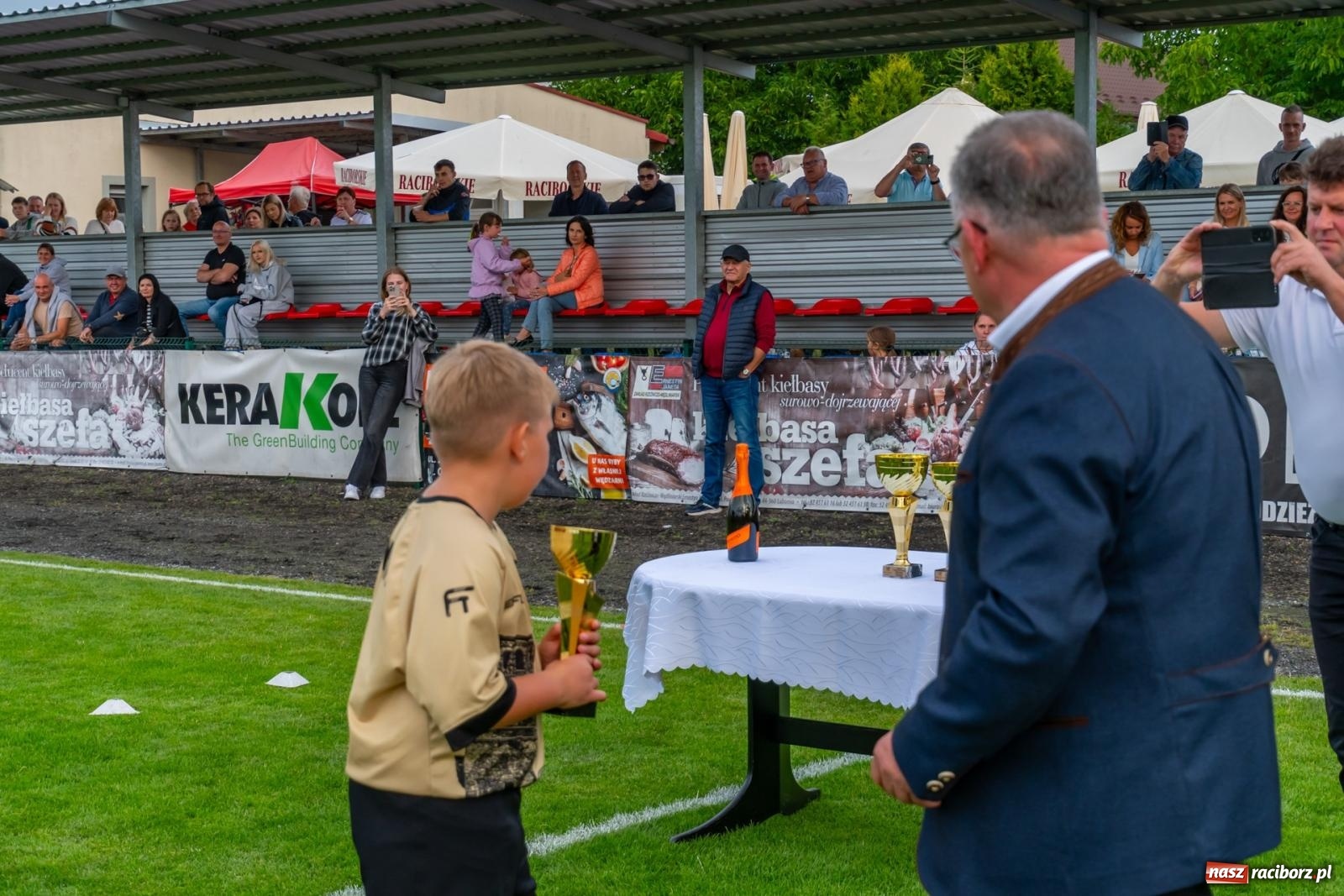 Zdjęcie w galerii na portalu naszraciborz.pl: Turniej Firm o Puchar Wójta Gminy Krzyżanowice. LKS Tworków obchodzi jubileusz 120 lat [FOTO i WIDEO] wiadomości z regionu